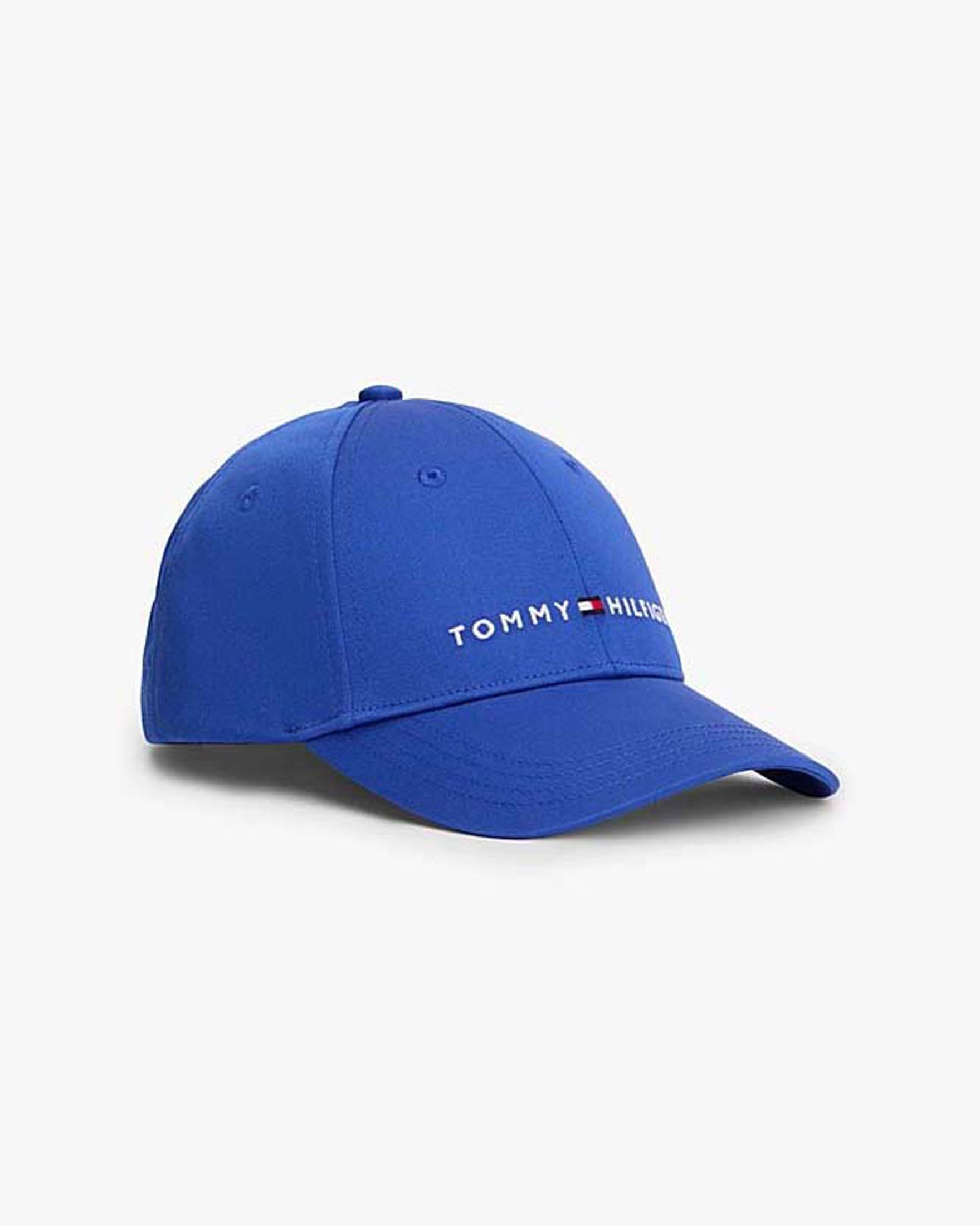 Cappello da baseball Tommy Hilfiger blu elettrico