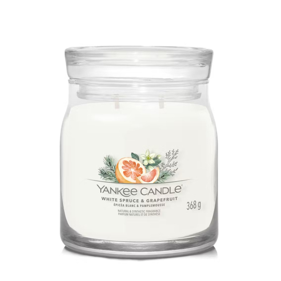 Giara Signature Media White Spruce & Grapefruit 368 g. Yankee Candle