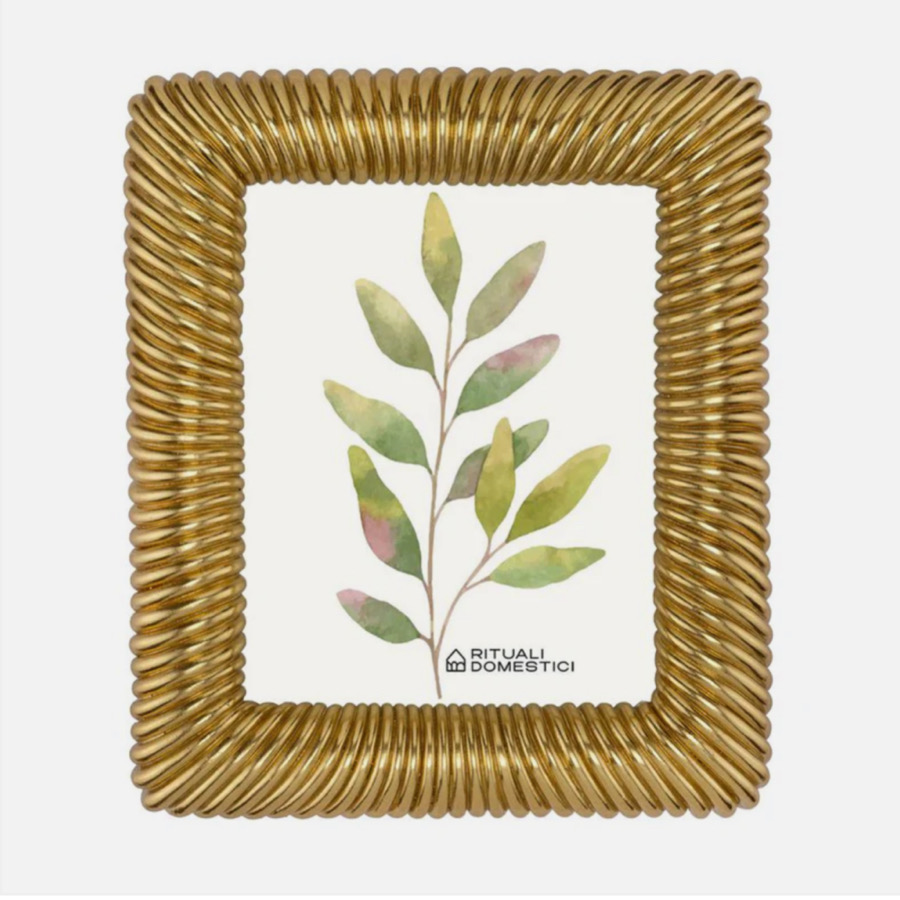 Portafoto in Resina Guardandoti Monile Oro 20X25 (30x34)