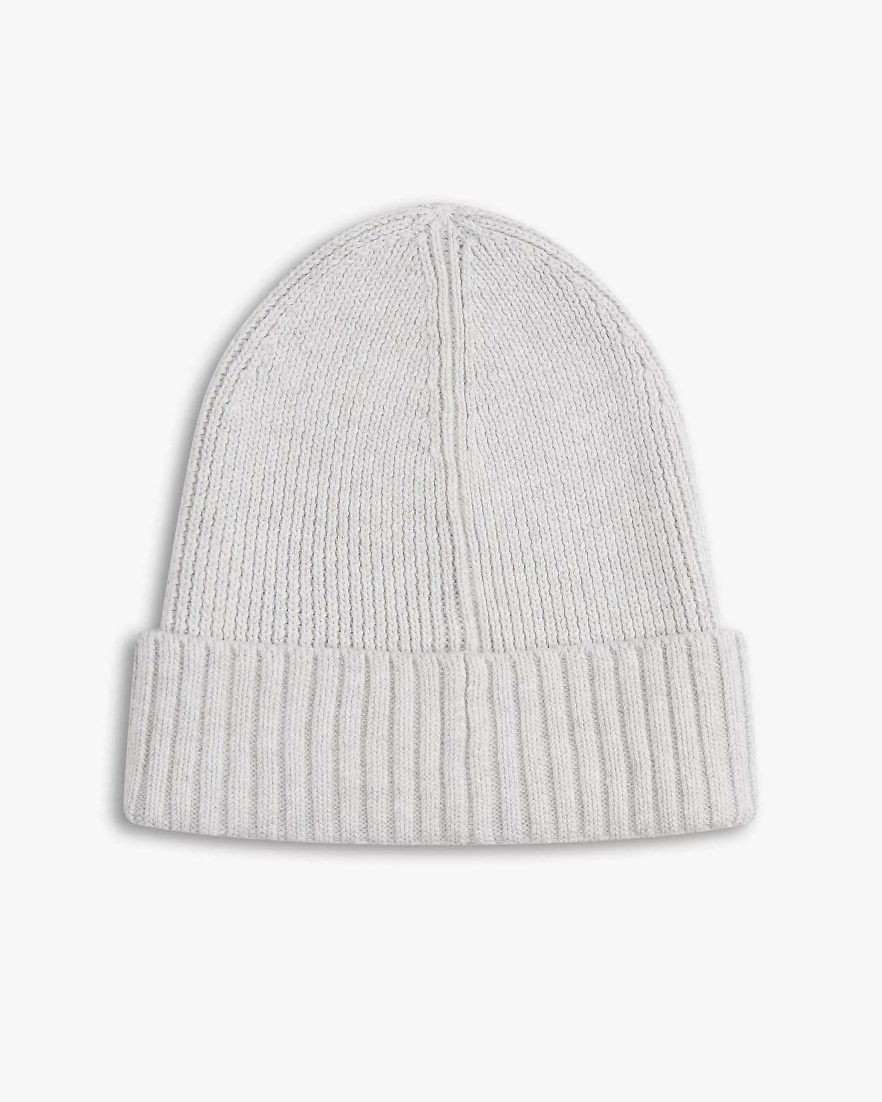 Berretto Tommy Hilfiger grigio a costine con logo icon image