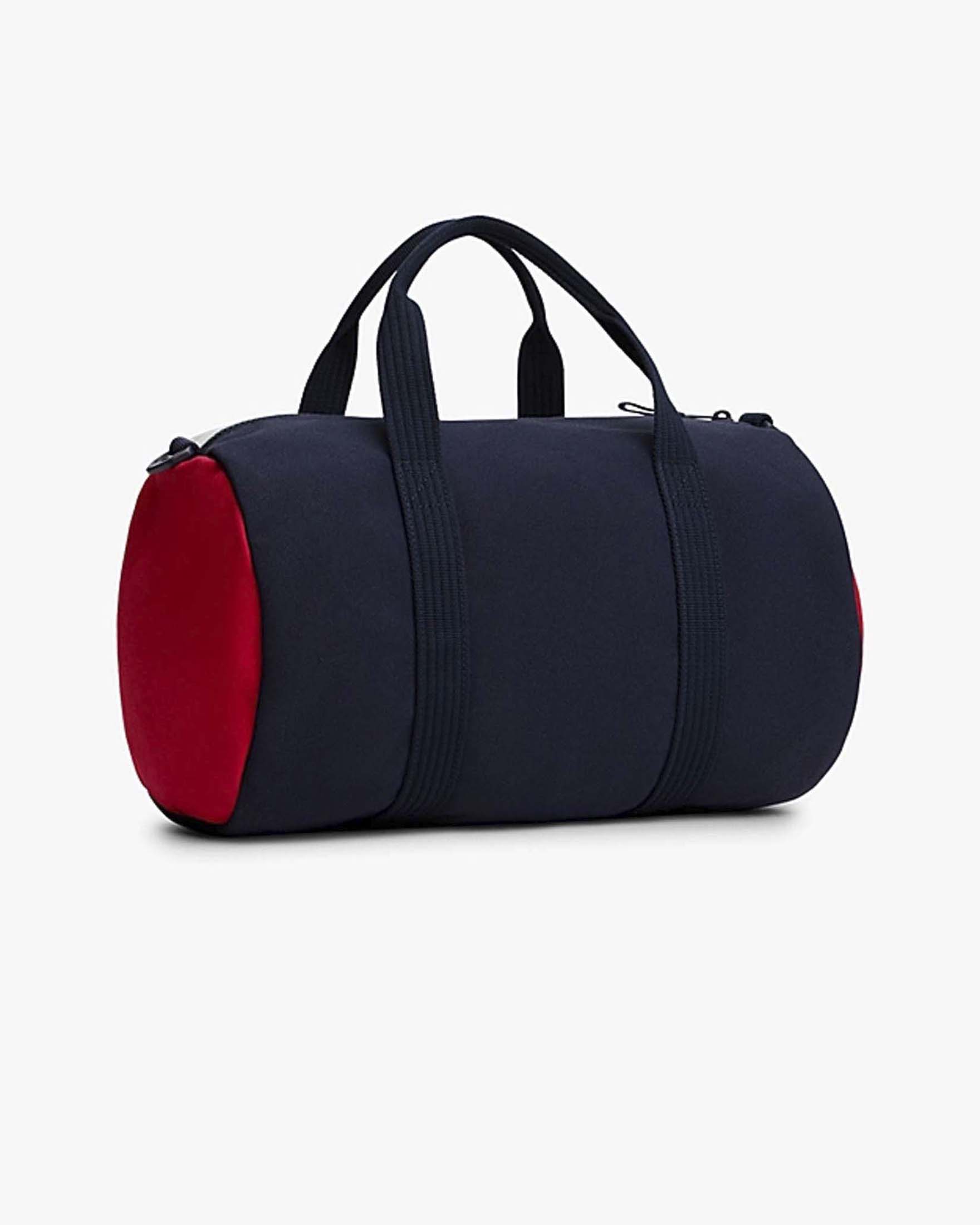 Borsa Tommy Hilfiger da viaggio color block con bandiera logo icon image