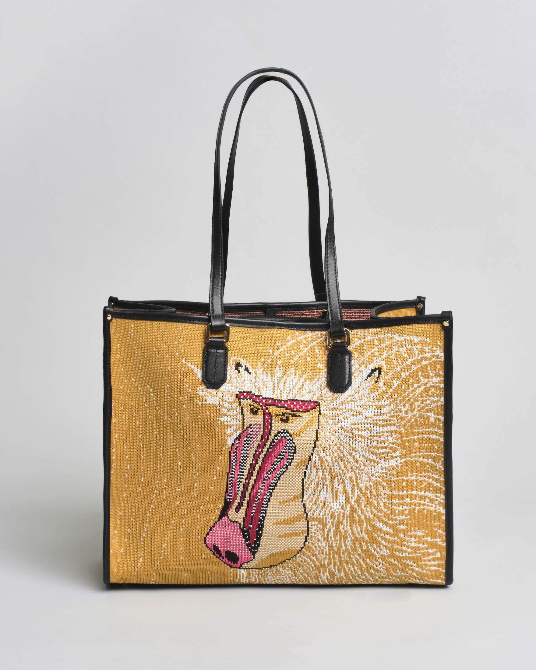 Moonworks, tote bag, fabric bag, jute bag with Bittschön ned orenna, I hob an Obazdn im beidl phrase in Bavarian, Obazdn im Beidl Natur, 2 lange Henkel