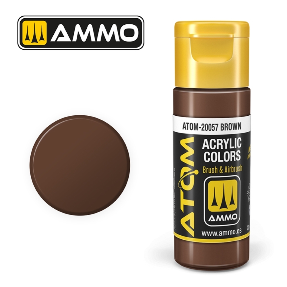 AMMO By Mig – Pittura Acrilica SCC 1A British Brown (1941-42) – 17ml – Colore Per Modellismo