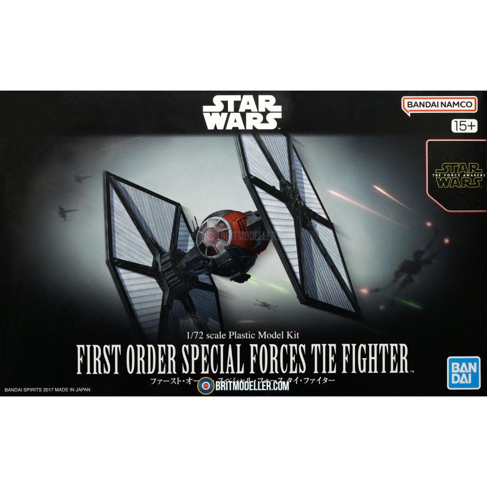 Revell: 1:72 Star Wars: BANDAI First Order Special Forces TIE | Steel ...