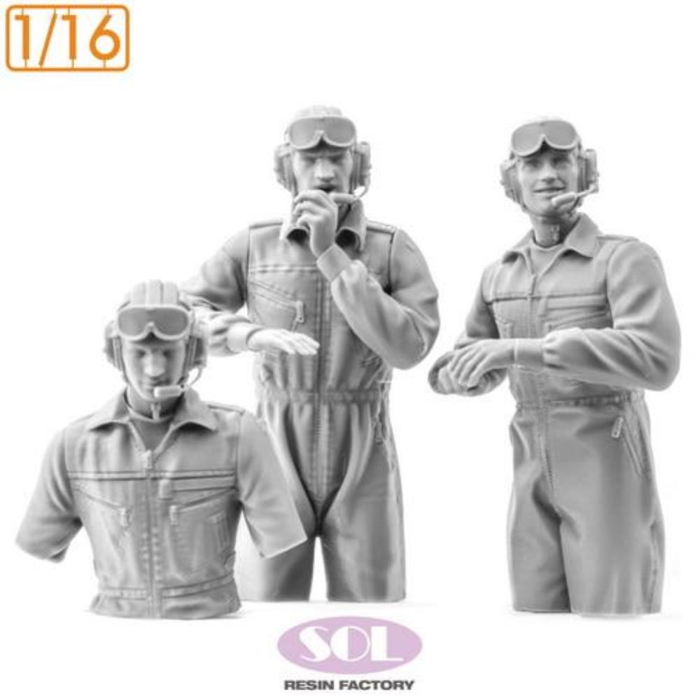 Sol Models SOL MODEL: 1:16; Tank Crew in Leopard 2A6 (f.Trumpeter) (1:16) | Steel ...