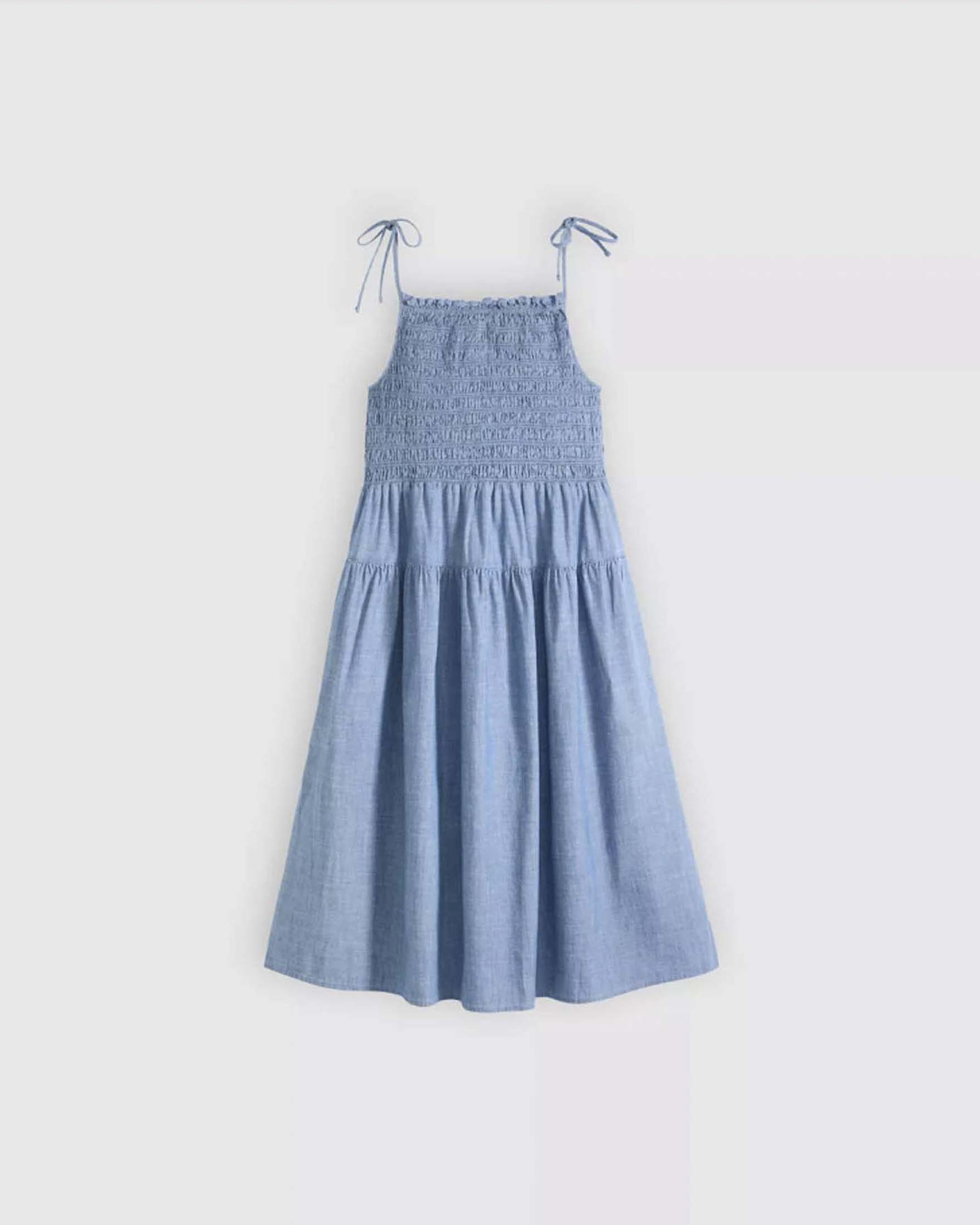 Abito Monaco Cotton Sundress Levi's in cotone azzurro