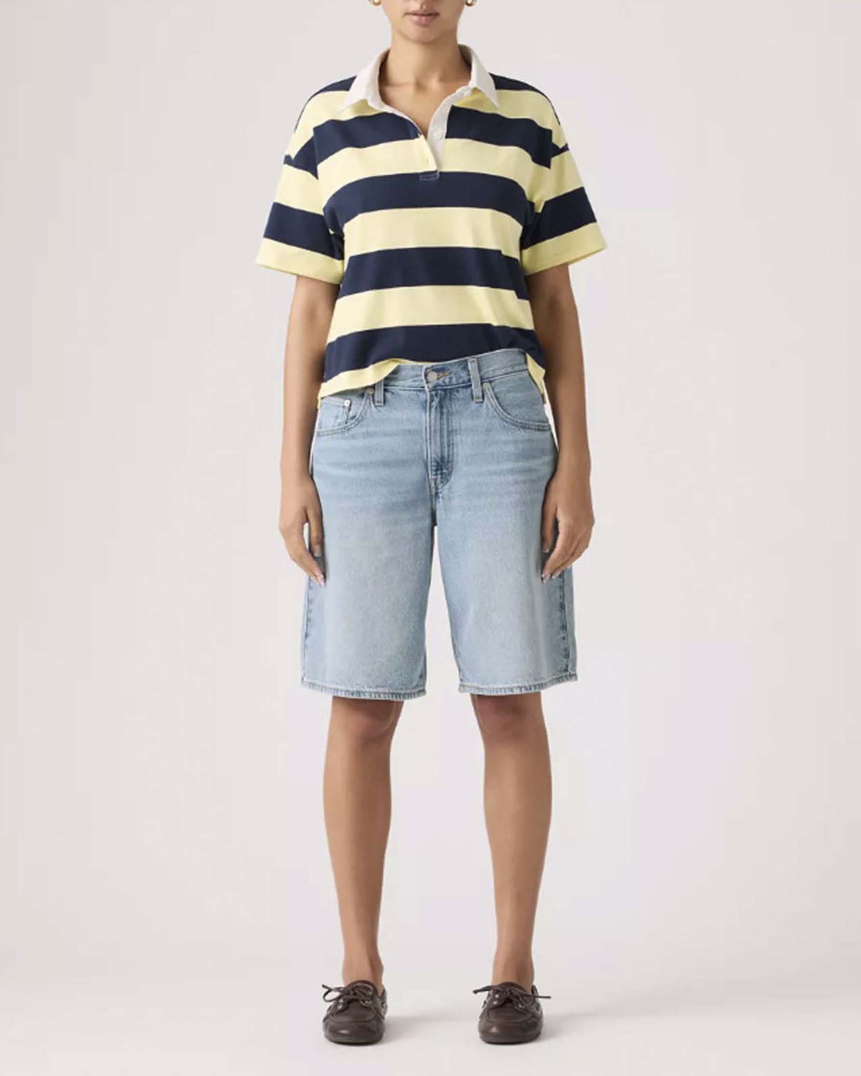 Bermuda Baggy Dad Jort Levi's super stone washed