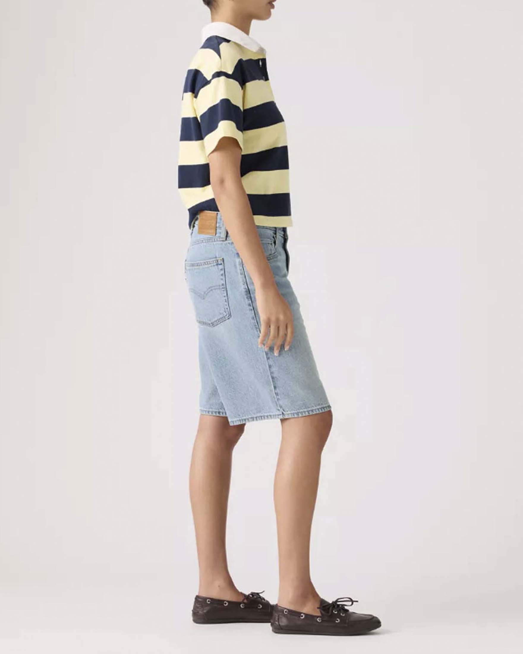 Bermuda Baggy Dad Jort Levi's super stone washed image