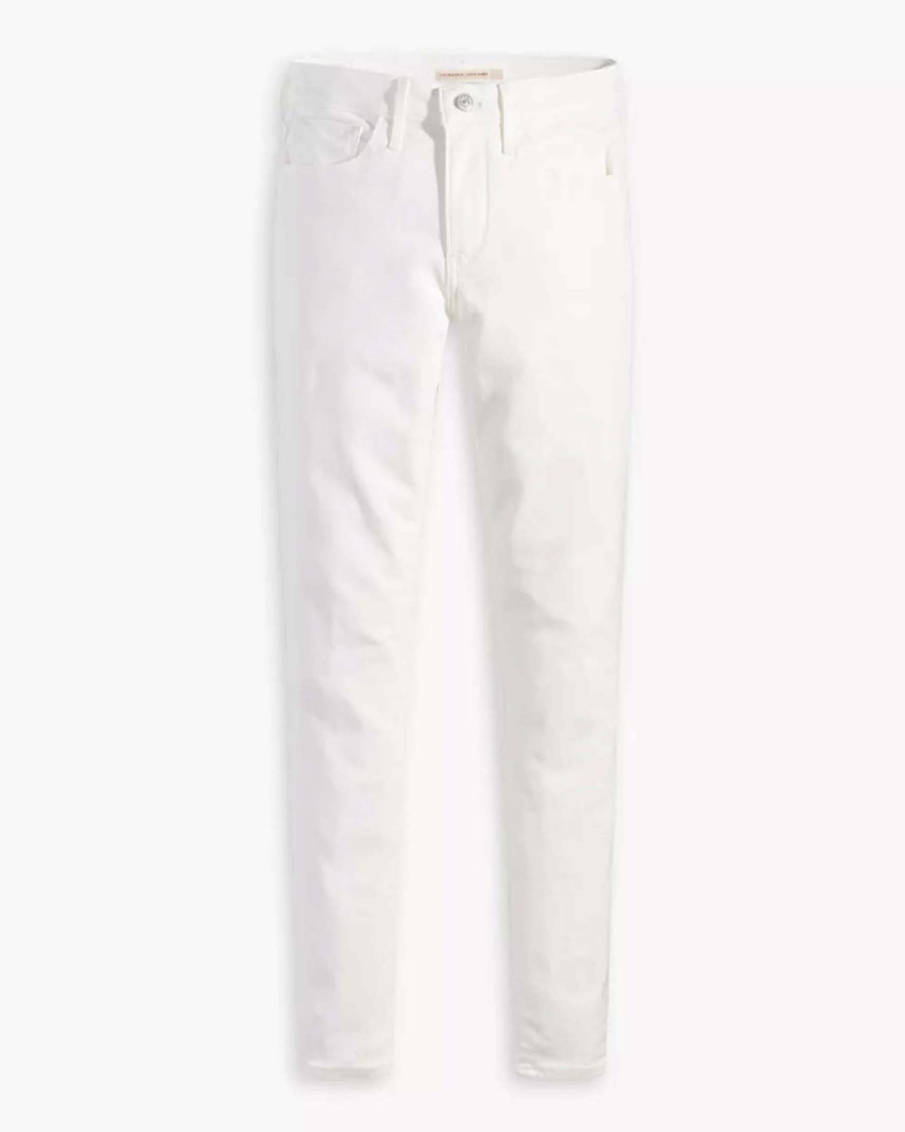 Jeans 728 High Rise Levi's bianco con gamba larga