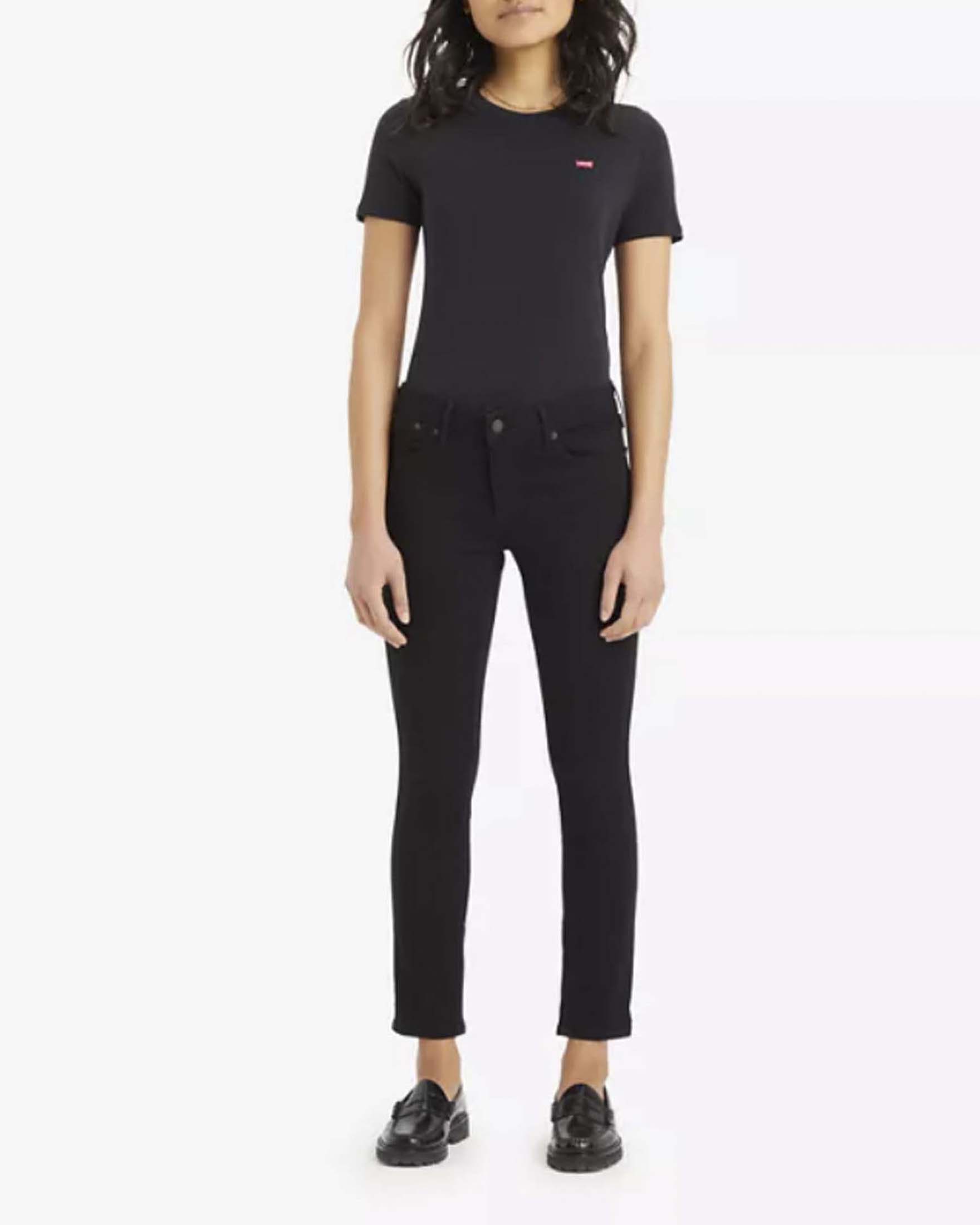 Levis Jeans 712 Slim Levi's neri