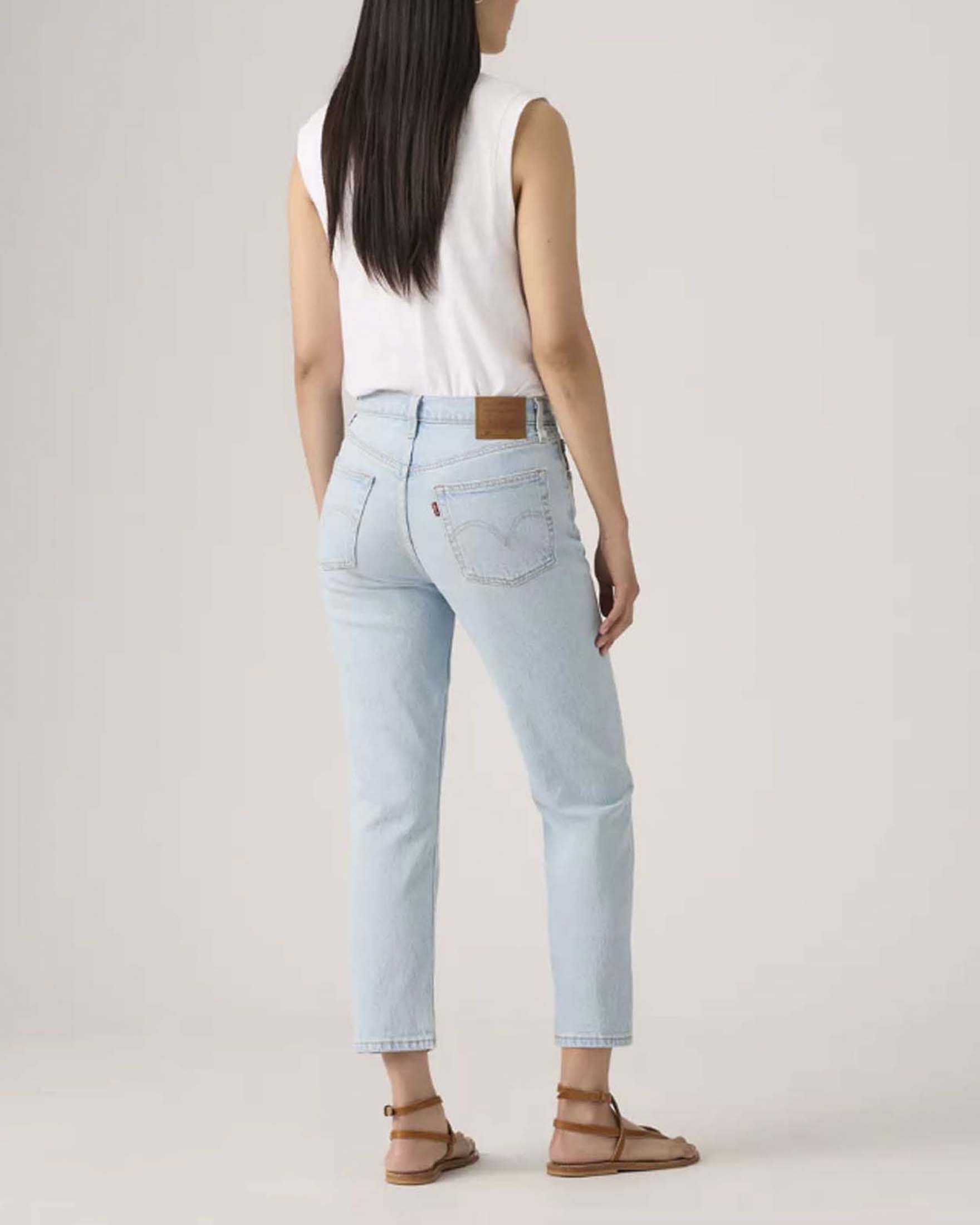 Jeans 501® Cropped Levi's lavaggio bleached