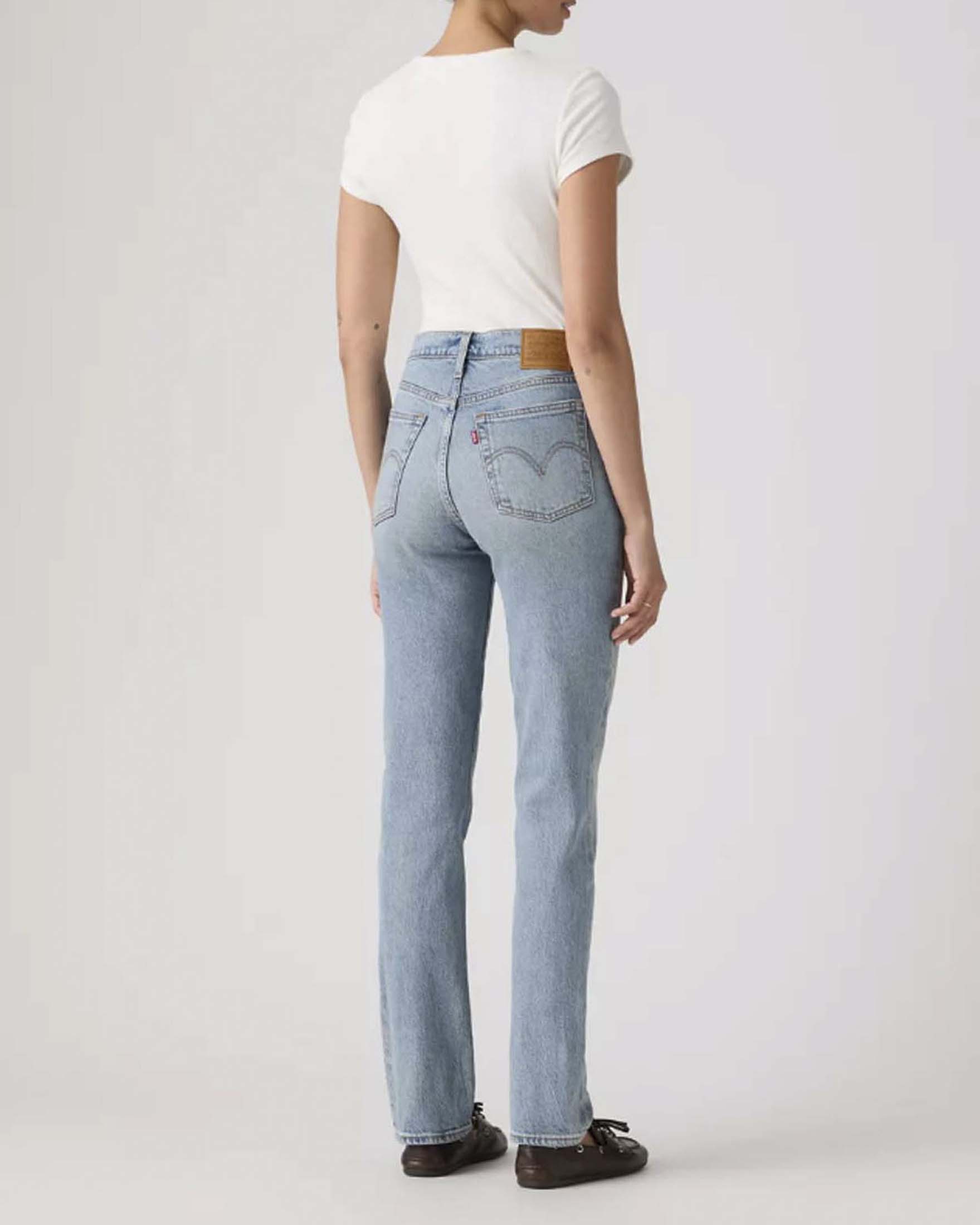 Jeans Wedgie Slim Levi's lavaggio chiaro super stone washed