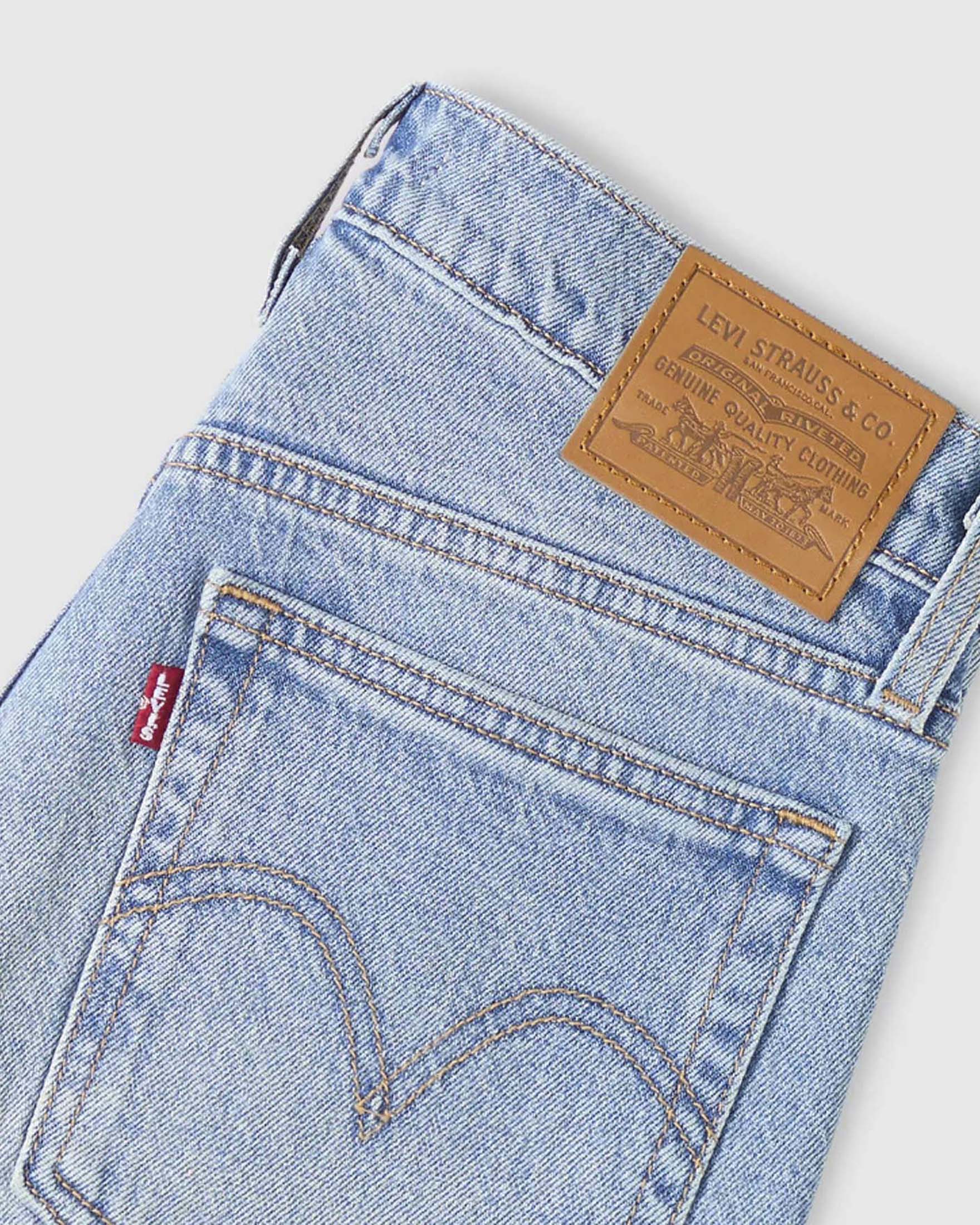 Jeans Wedgie Slim Levi's lavaggio chiaro super stone washed
