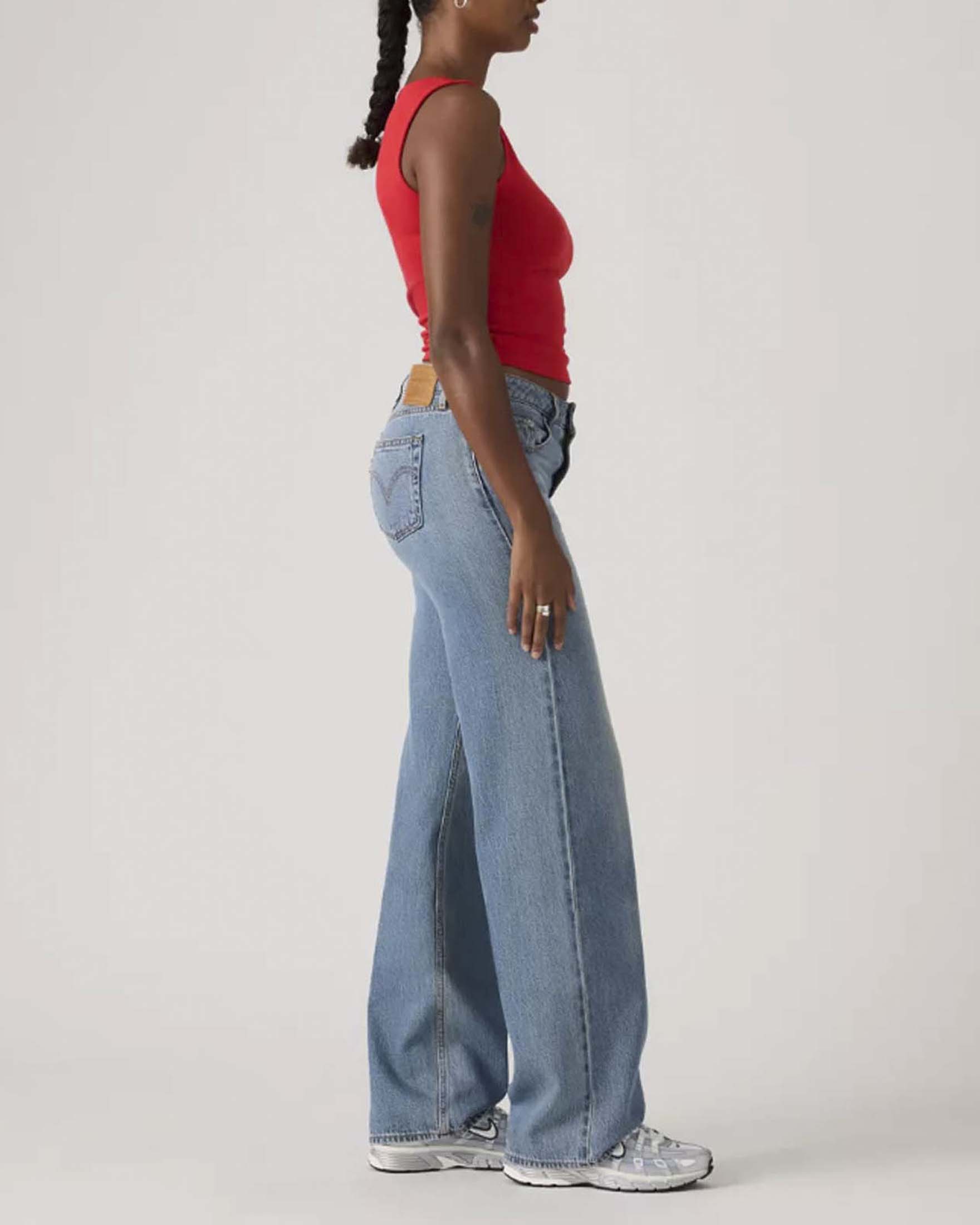 Jeans Low Loose Levi's super stone washed image