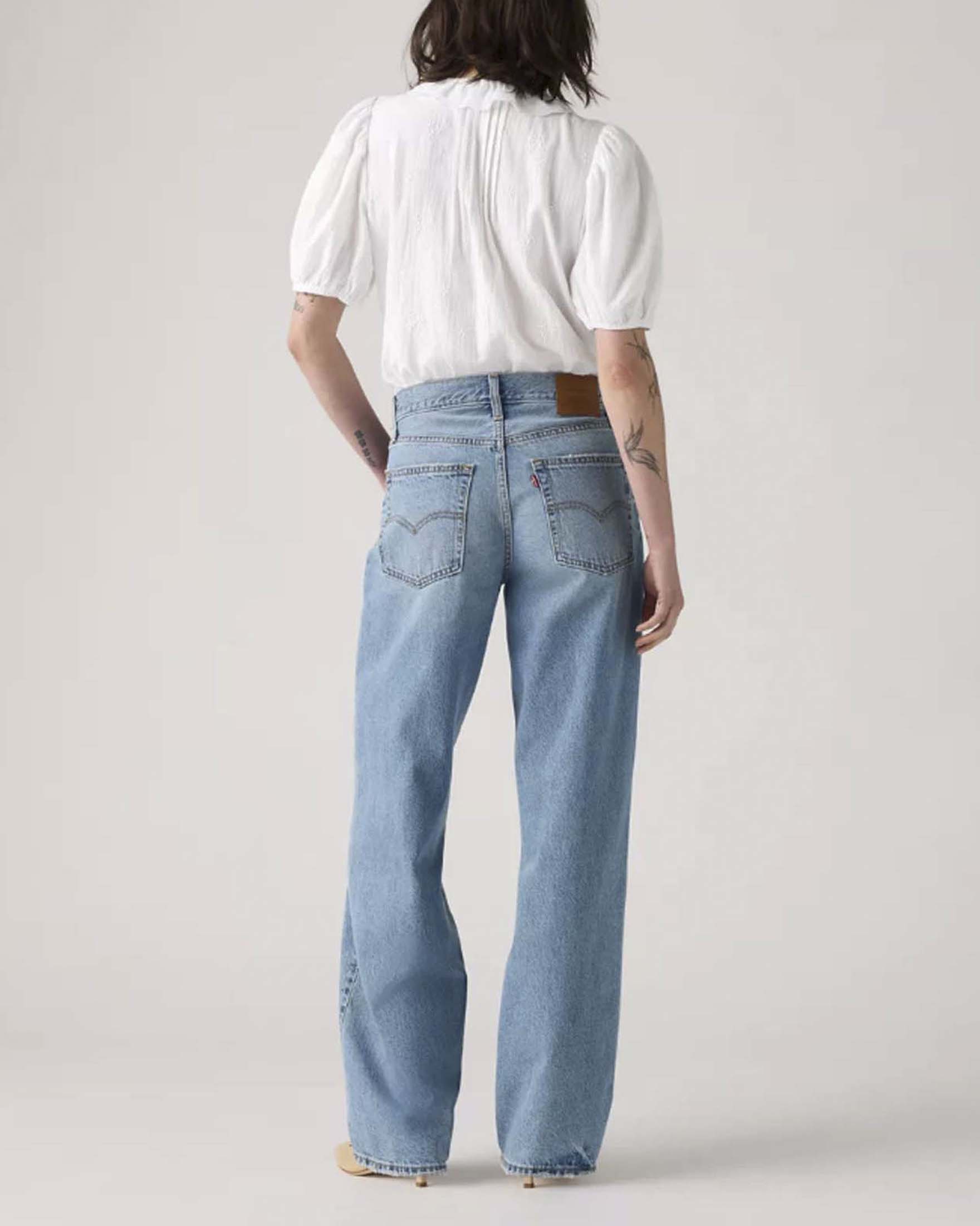 Jeans Baggy Dad Levi's super stone washed a vita media