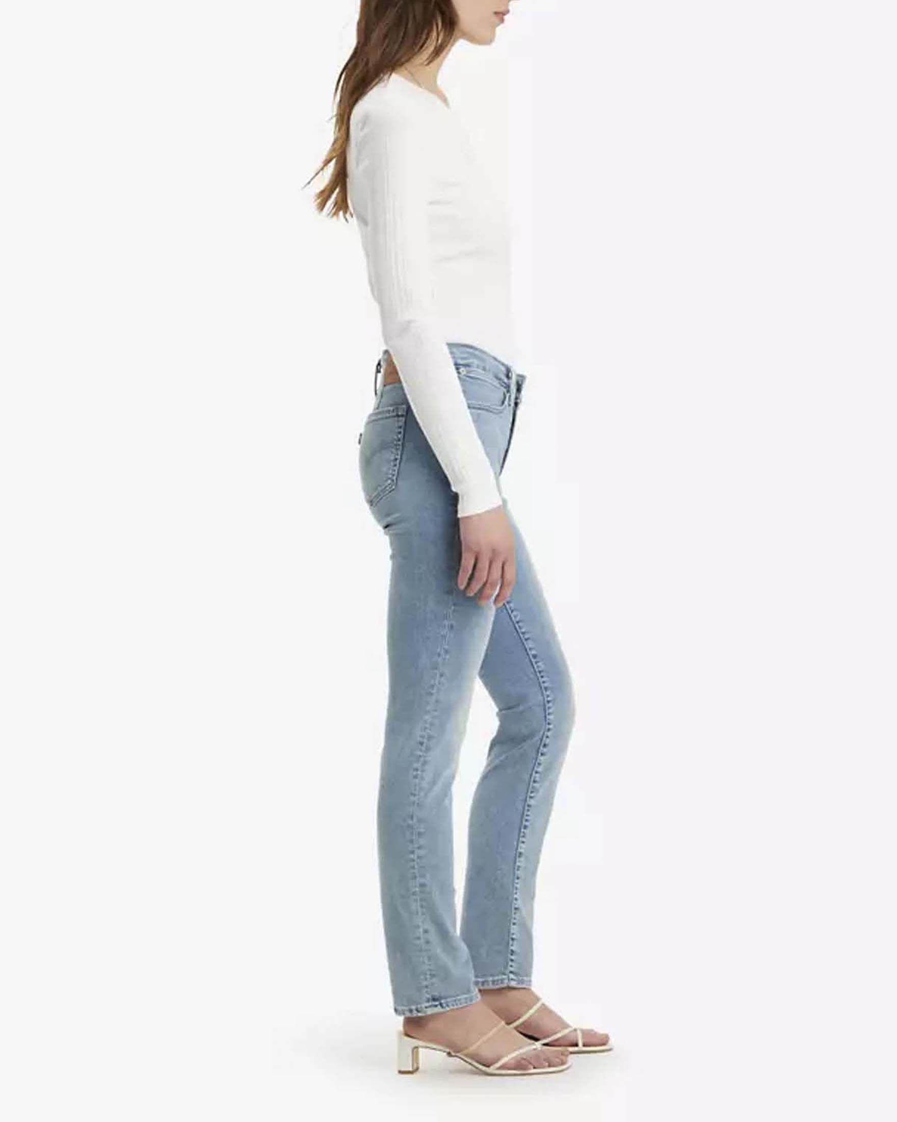 Jeans 712 Slim Levi's lavaggio chiaro super stone washed image