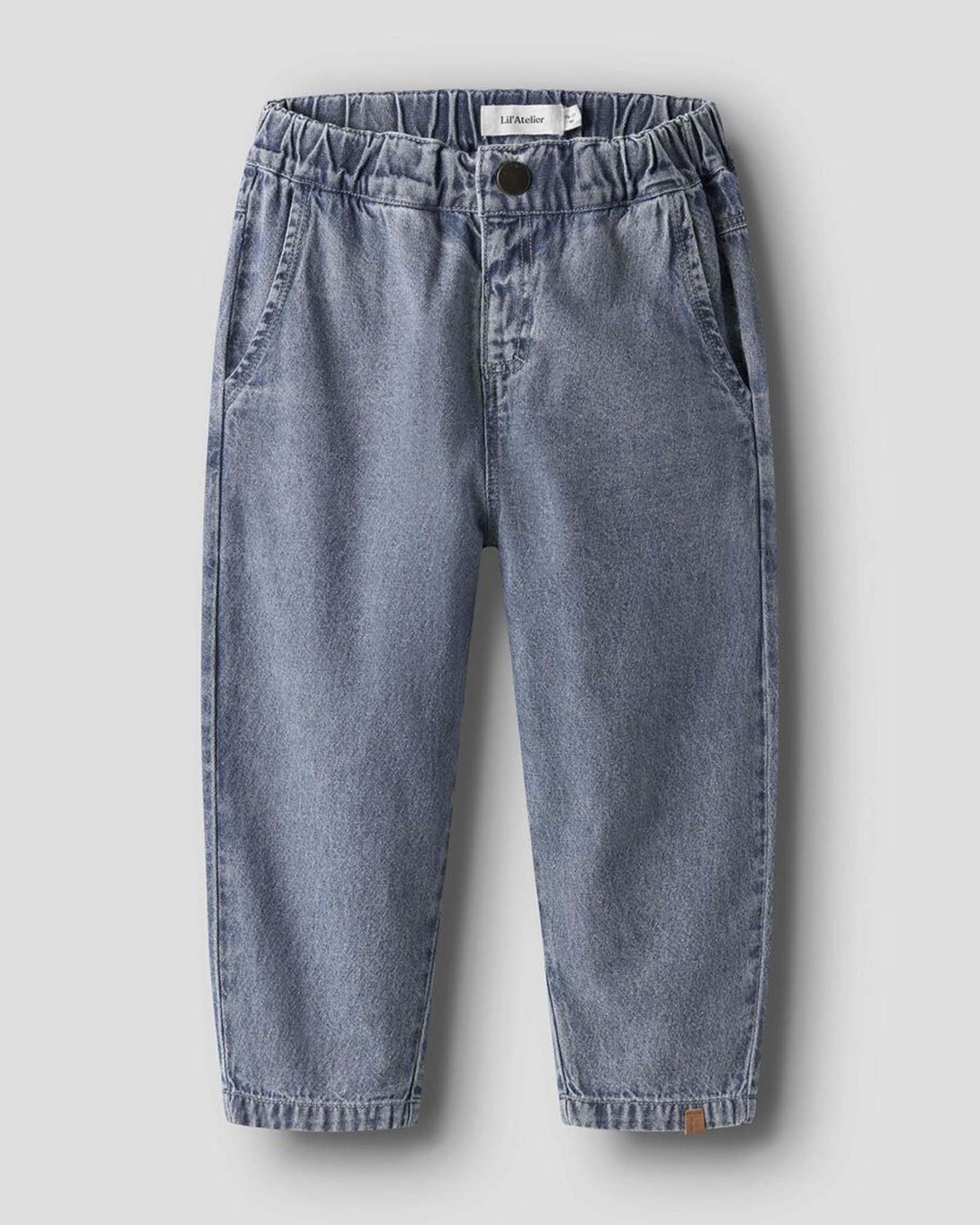 Pantalone baloon LiL'Atelier in denim di puro cotone