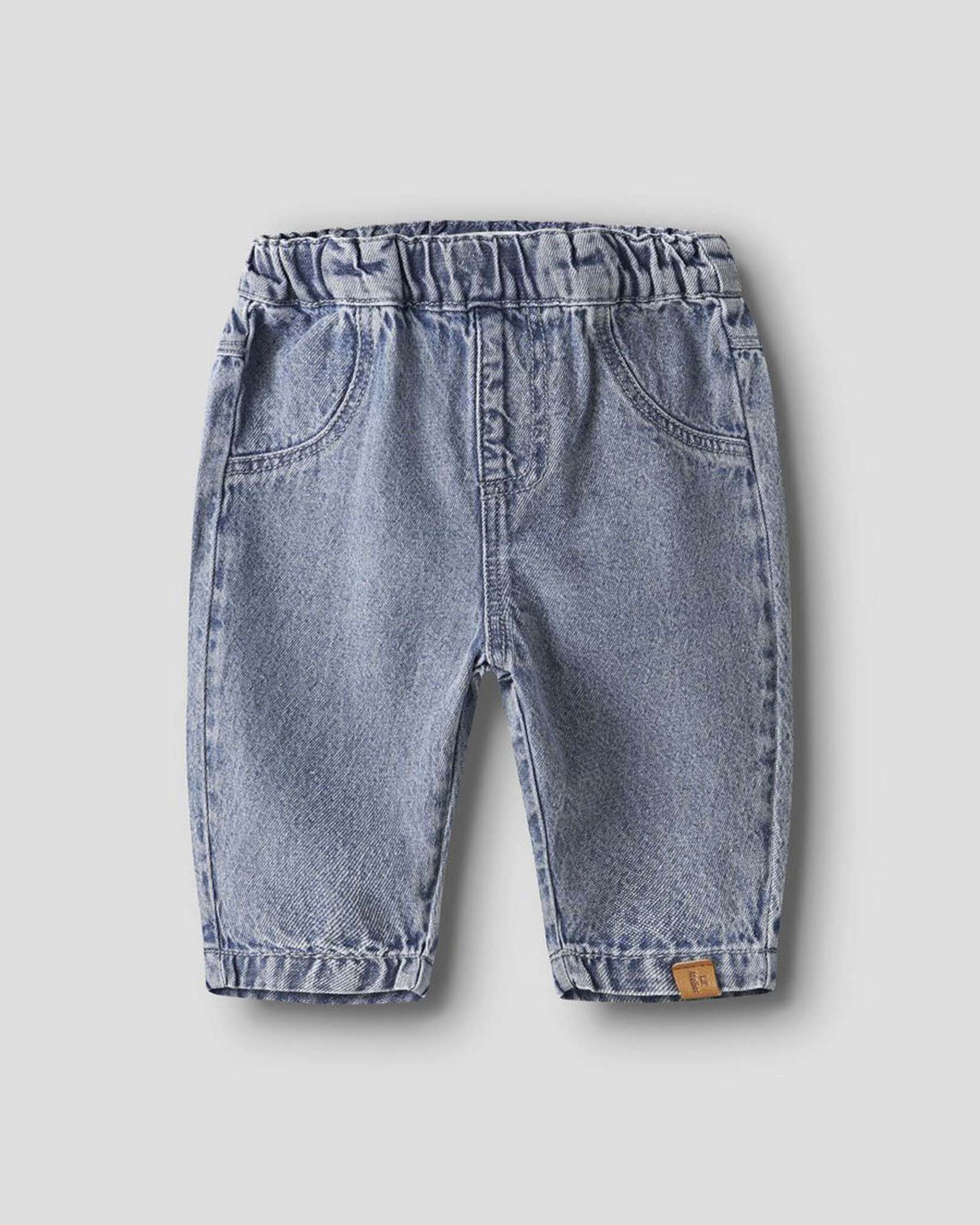 Pantalone baloon LiL'Atelier in denim di puro cotone