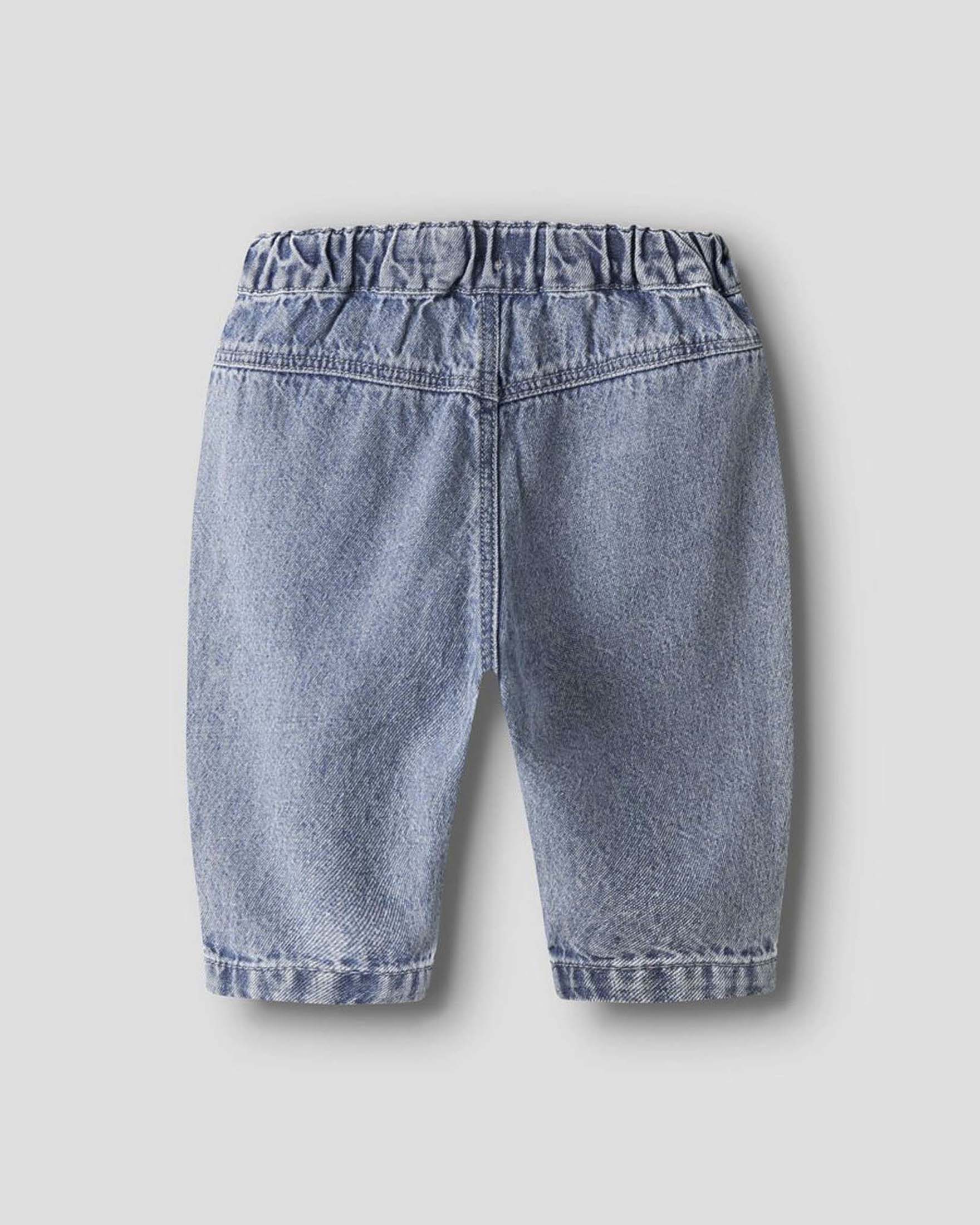 Pantalone baloon LiL'Atelier in denim di puro cotone image