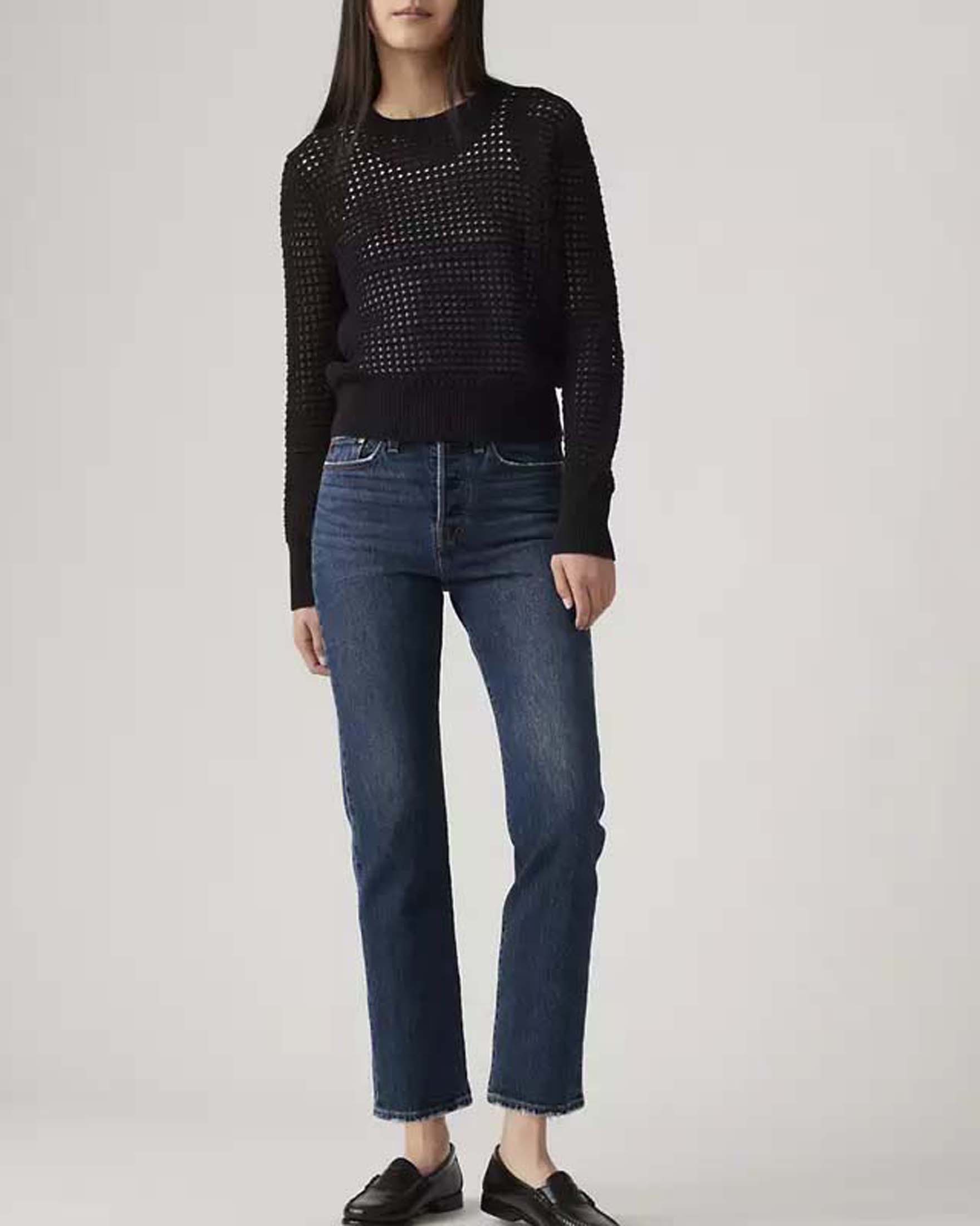 Jeans Wedgie Straight Levi's stone washed a taglio dritto