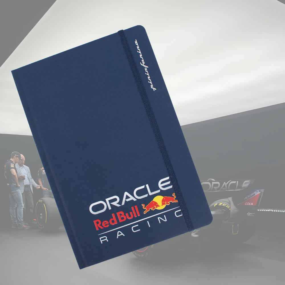 Pininfarina Notes Oracle Red Bull Racing – Taccuino con Copertina Rigida, Special Edition F1