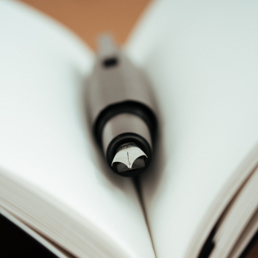 Pininfarina PF GO - Penna Stilografica Nera e puntale in Iridio