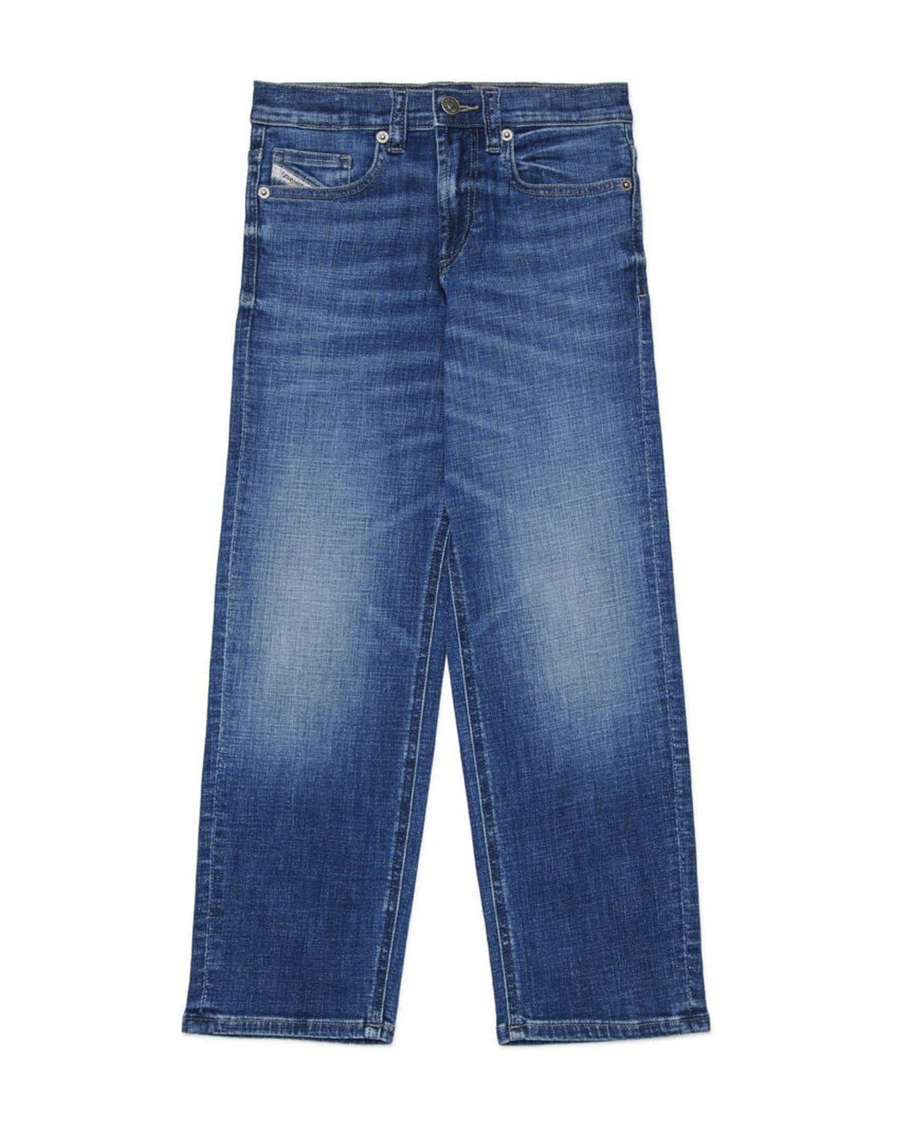 Jeans Diesel lavaggio medio stone washed regular fit