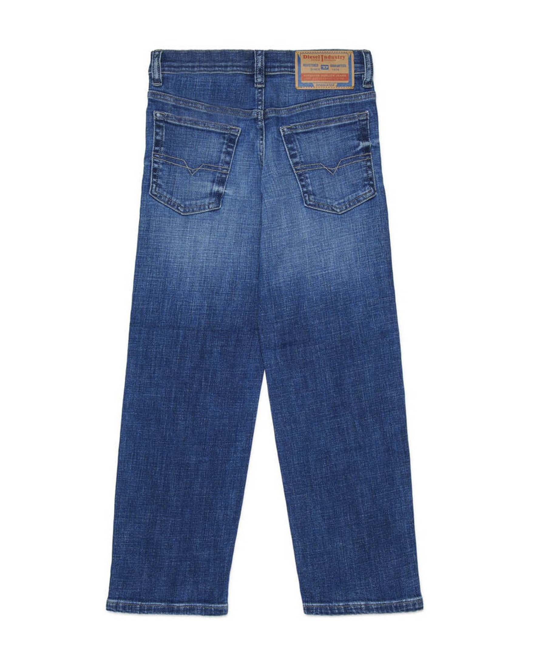 Jeans Diesel lavaggio medio stone washed regular fit image