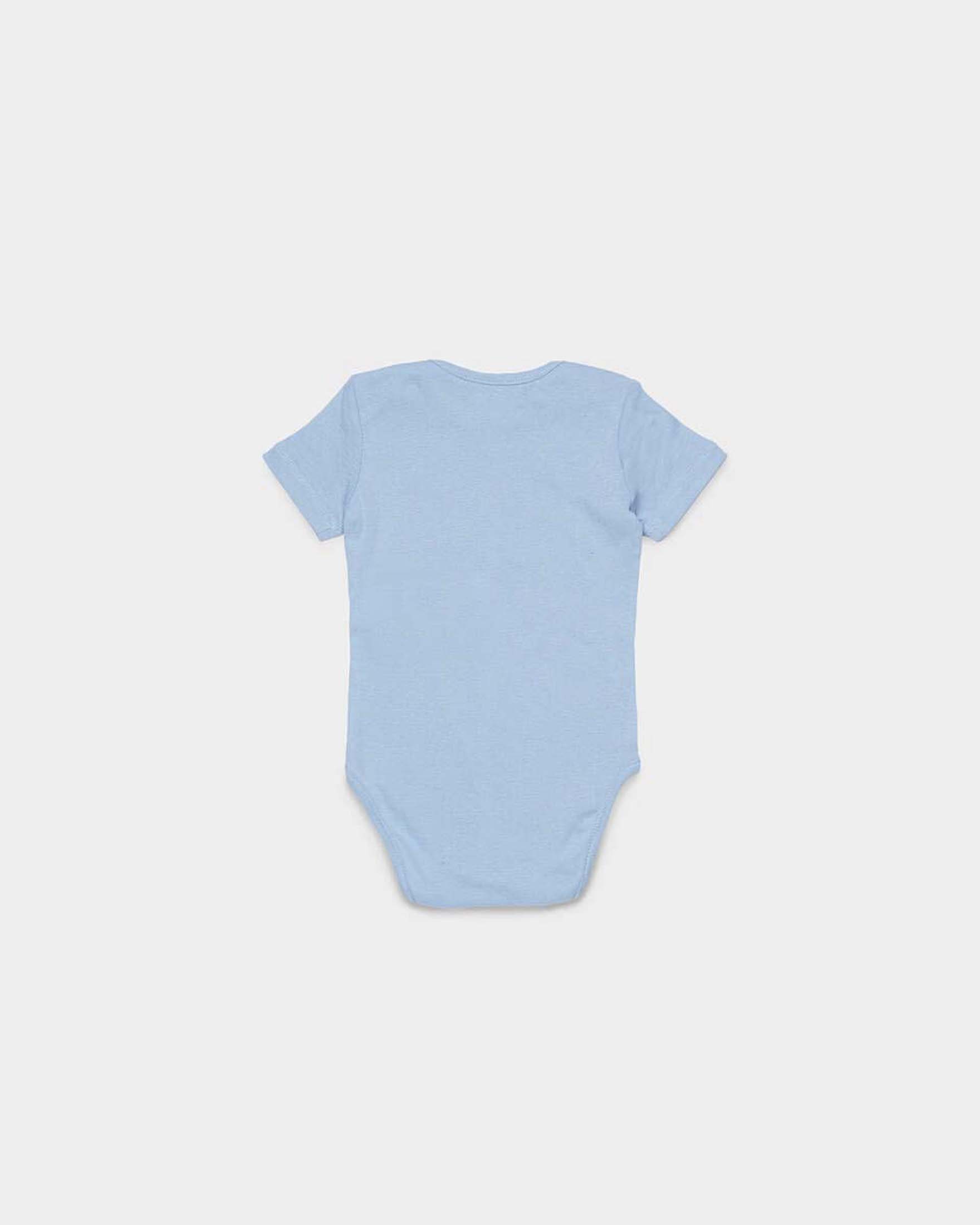 Set tre pezzi Dsquared2 azzurro con body bavaglino e berretto image