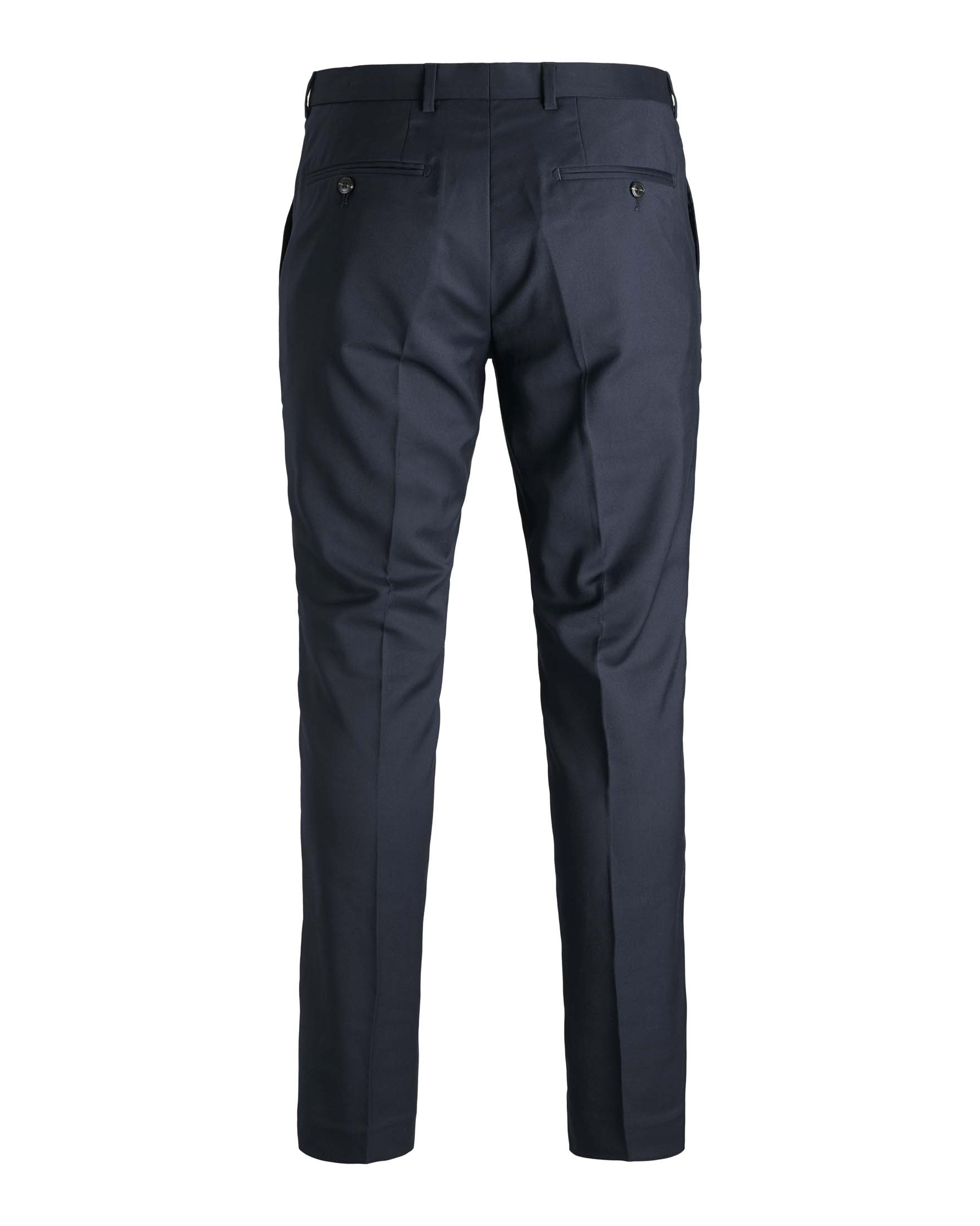 Pantalone chino Jack & Jones blu in misto viscosa image