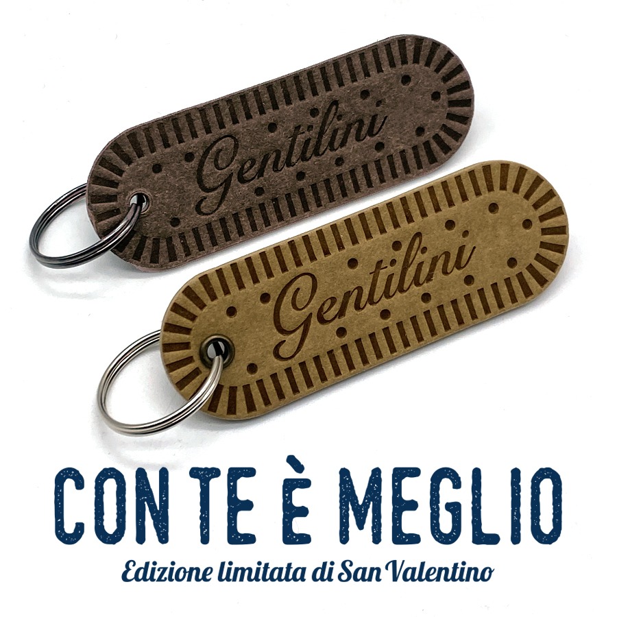 Elvis Lives X Gentilini - Coppia di Portachiavi San Valentino