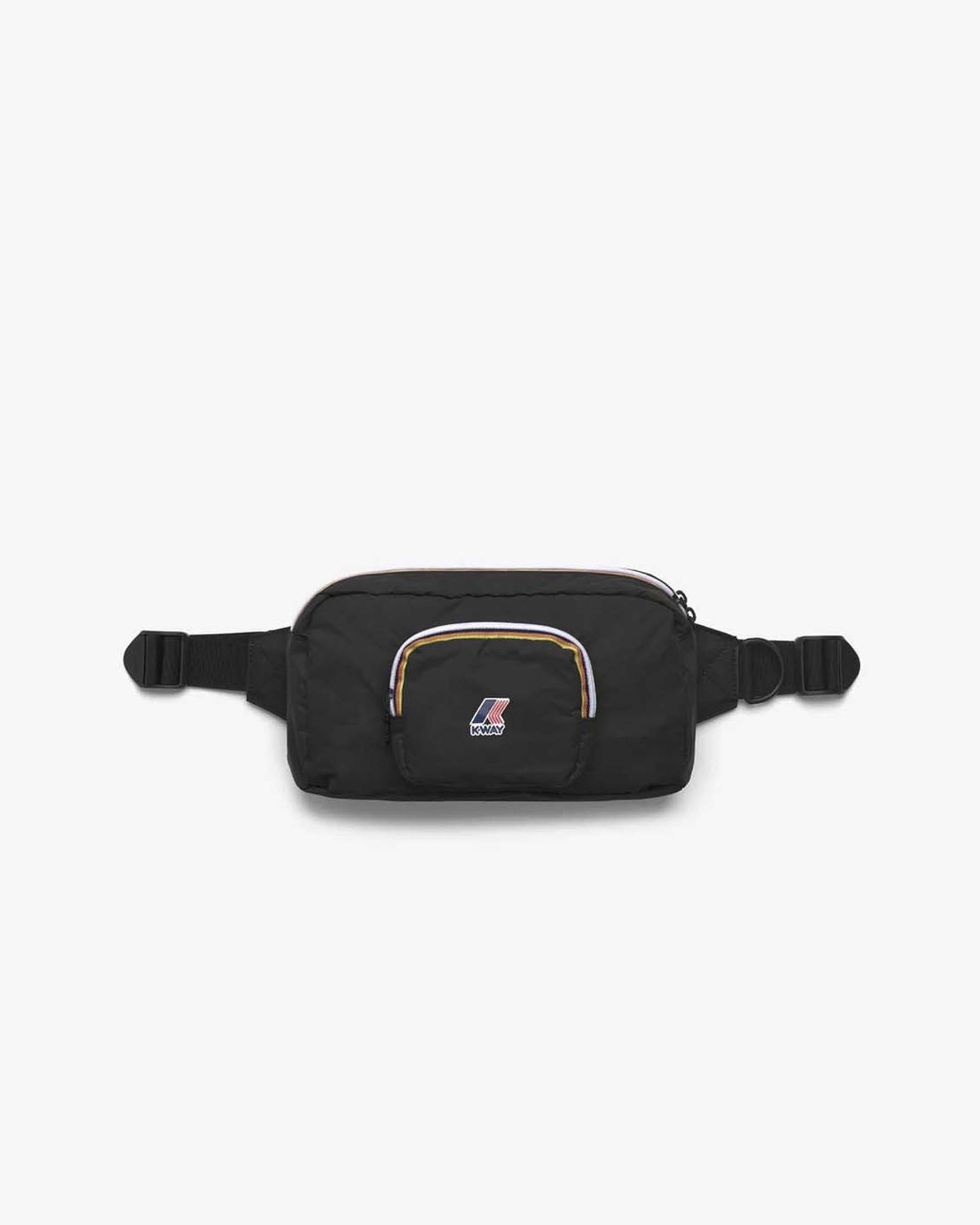 Marsupio K-way Le Vrai 4.0 Sylvain nero in nylon ripstop