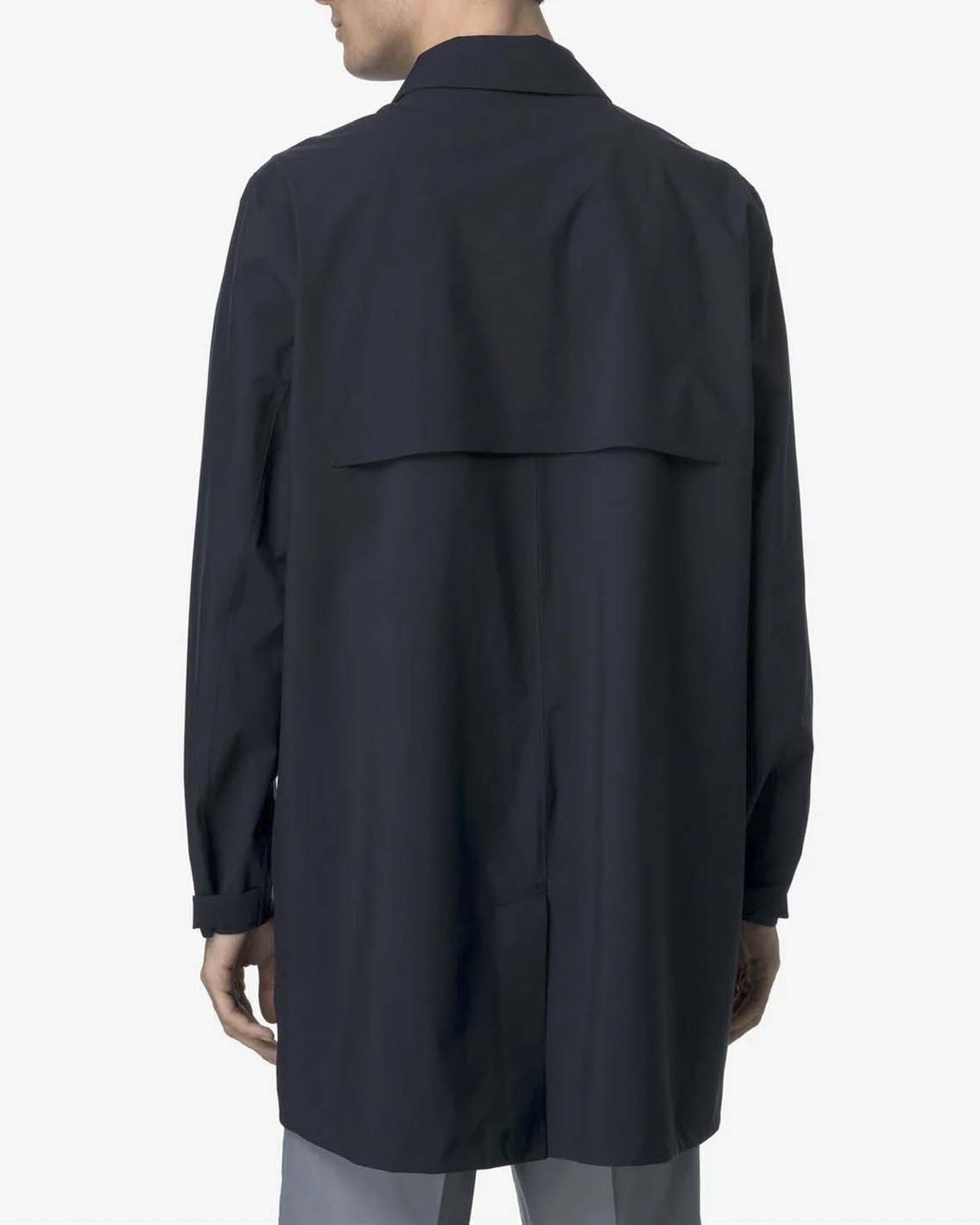 Impermeabile Kenley Stretch 2L K-way blu in tessuto tecnico image