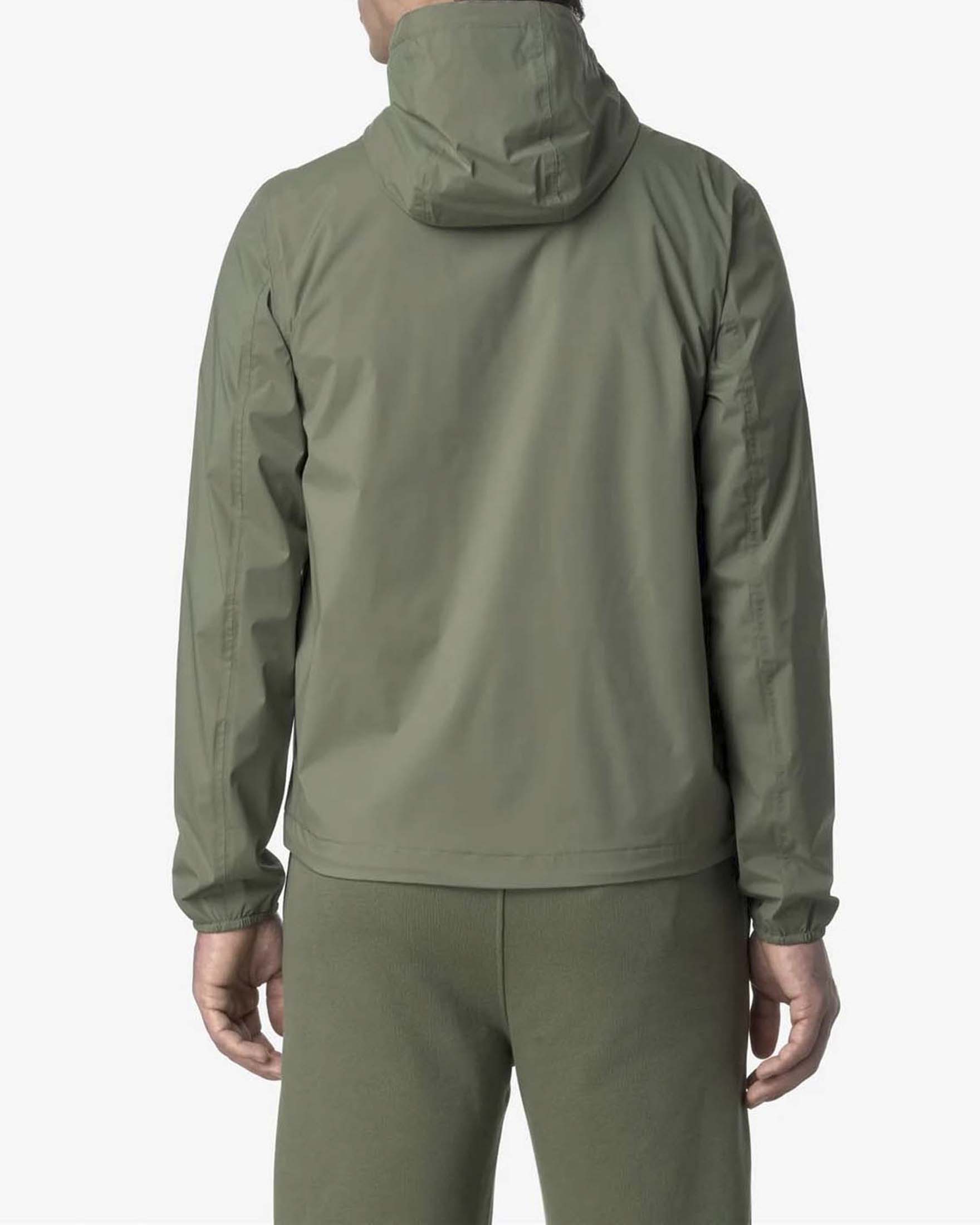 Giubbino Jack Stretch Nylon Jersey verde salvia image