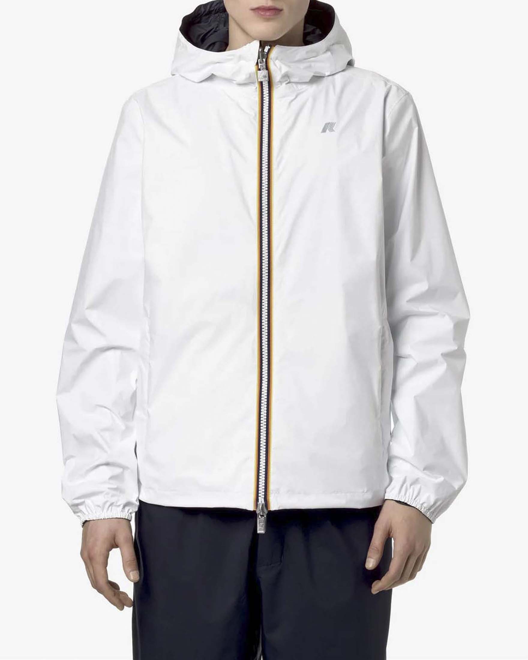 K-way Jake Plus.2 blu reversibile in bianco image