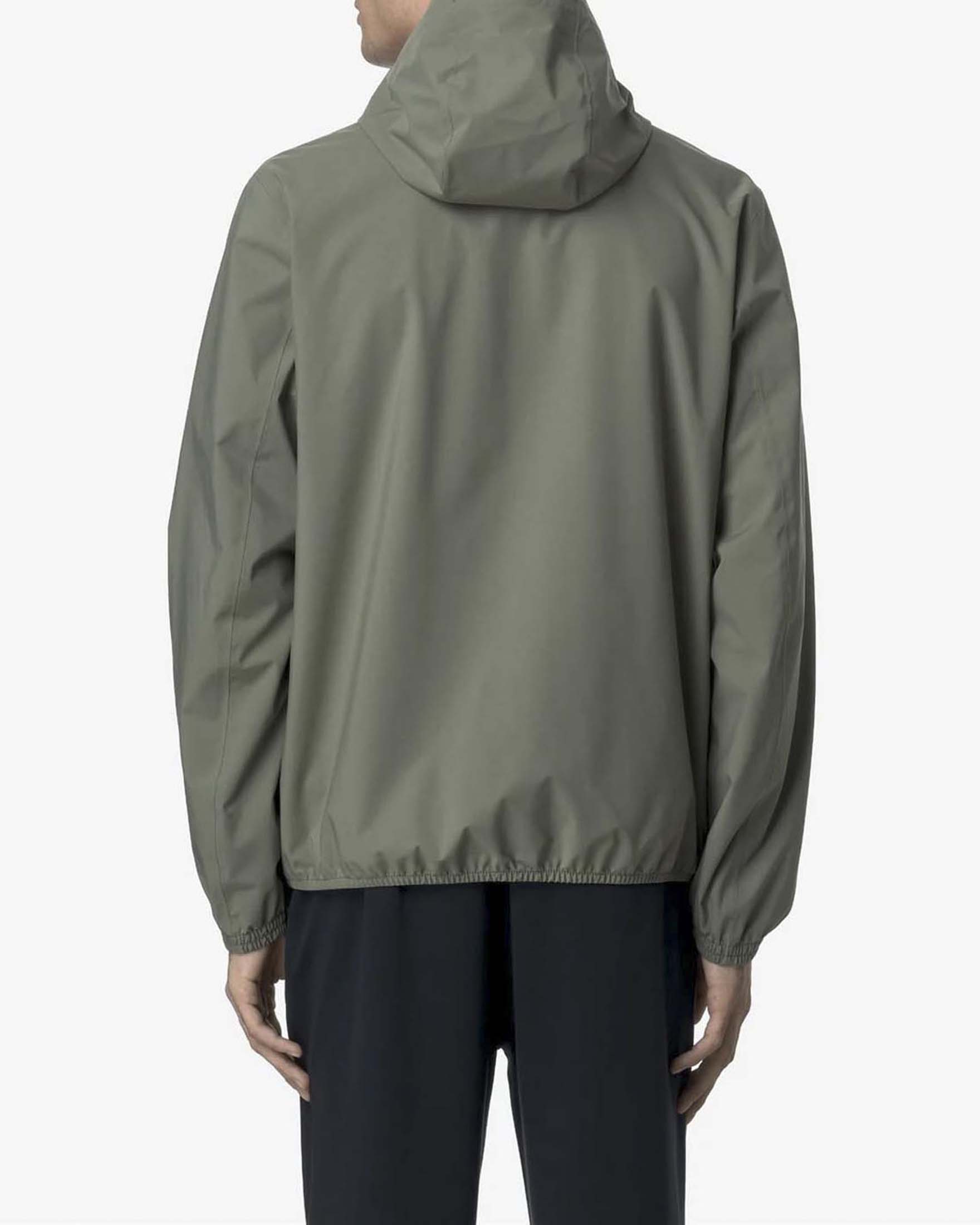 K-way Jack Stretch Dot verde militare image