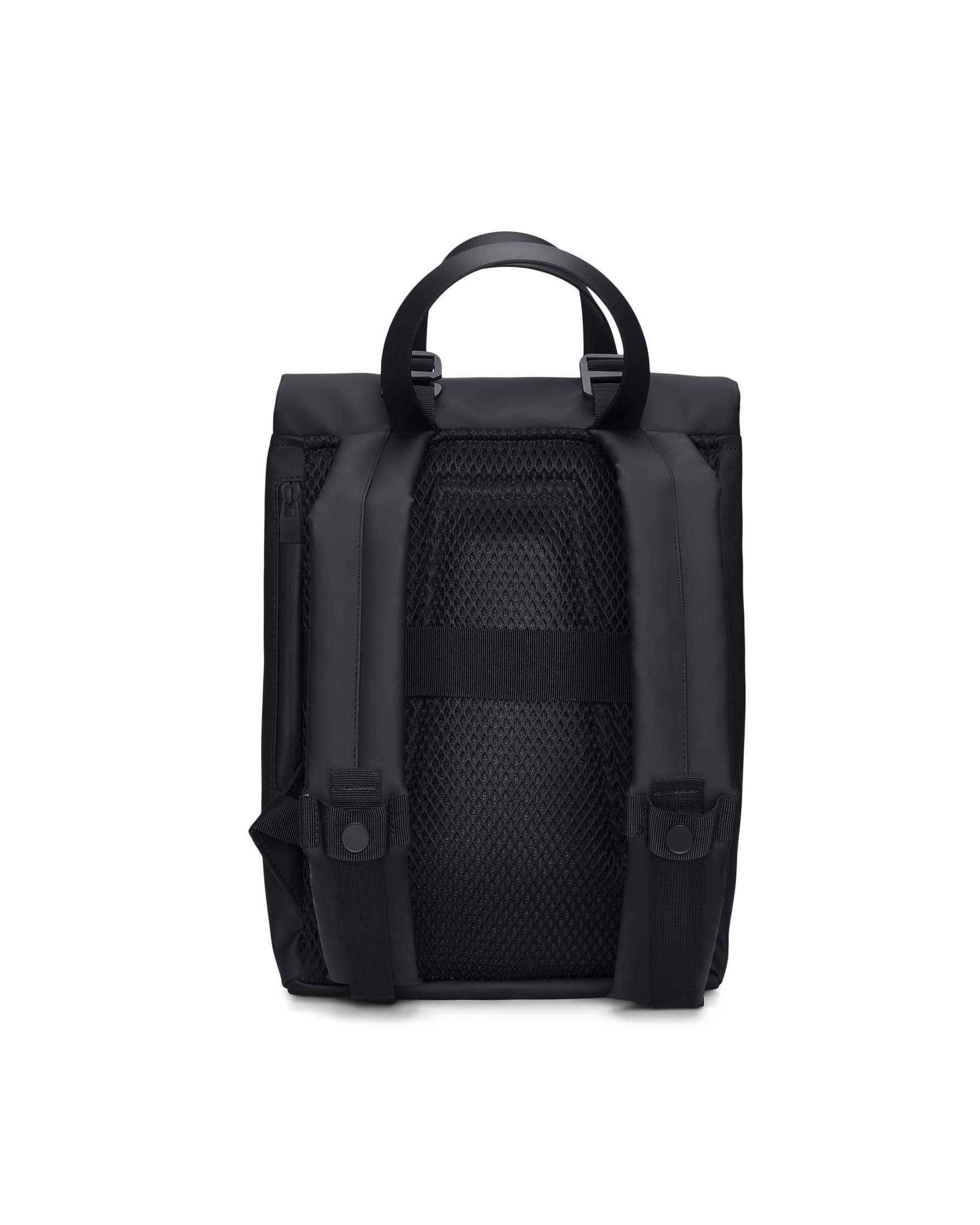 La 2 Way Tote Backpack Mini nera Rains