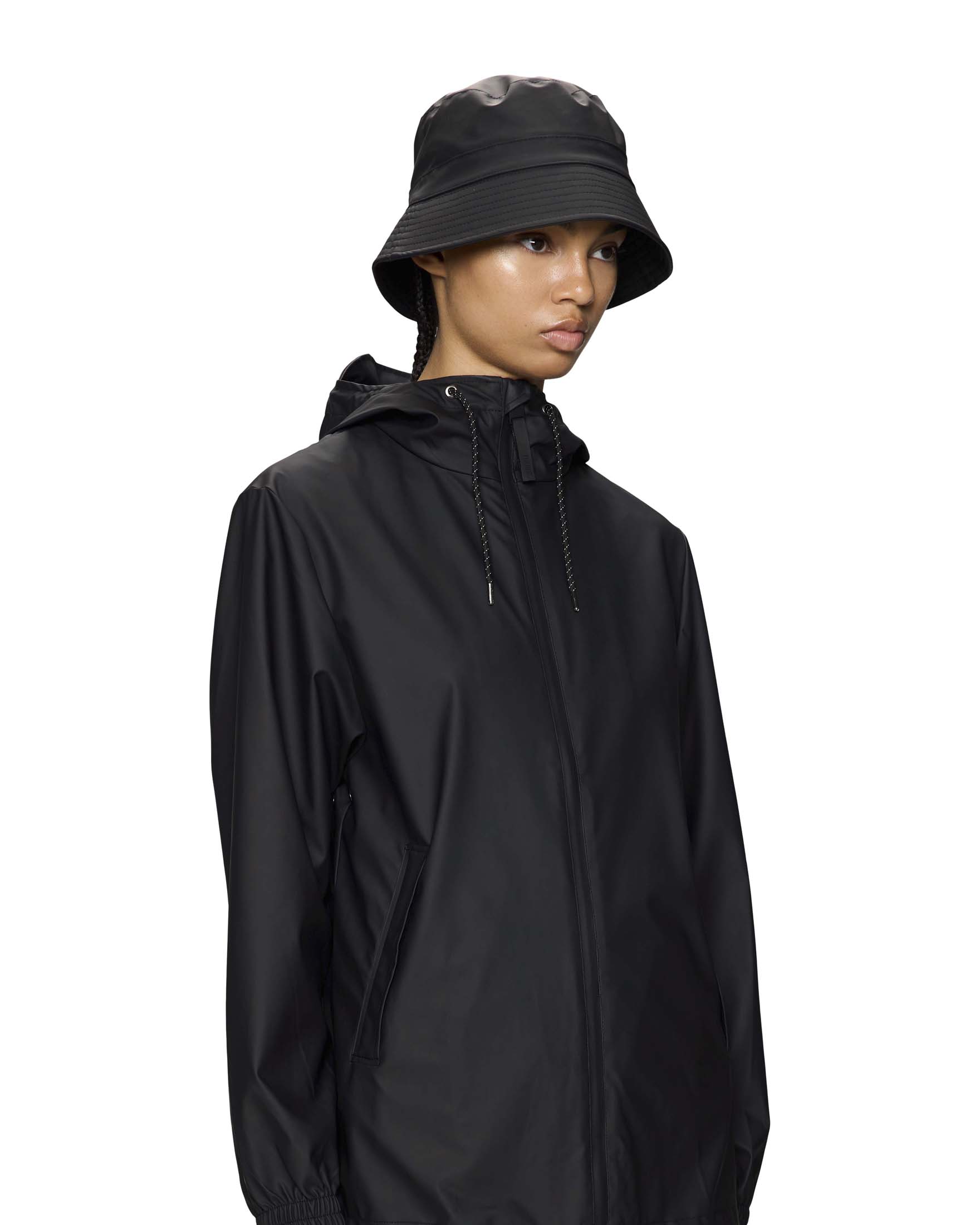 Cappello a pescatore da pioggia nero Bucket hat Rains image