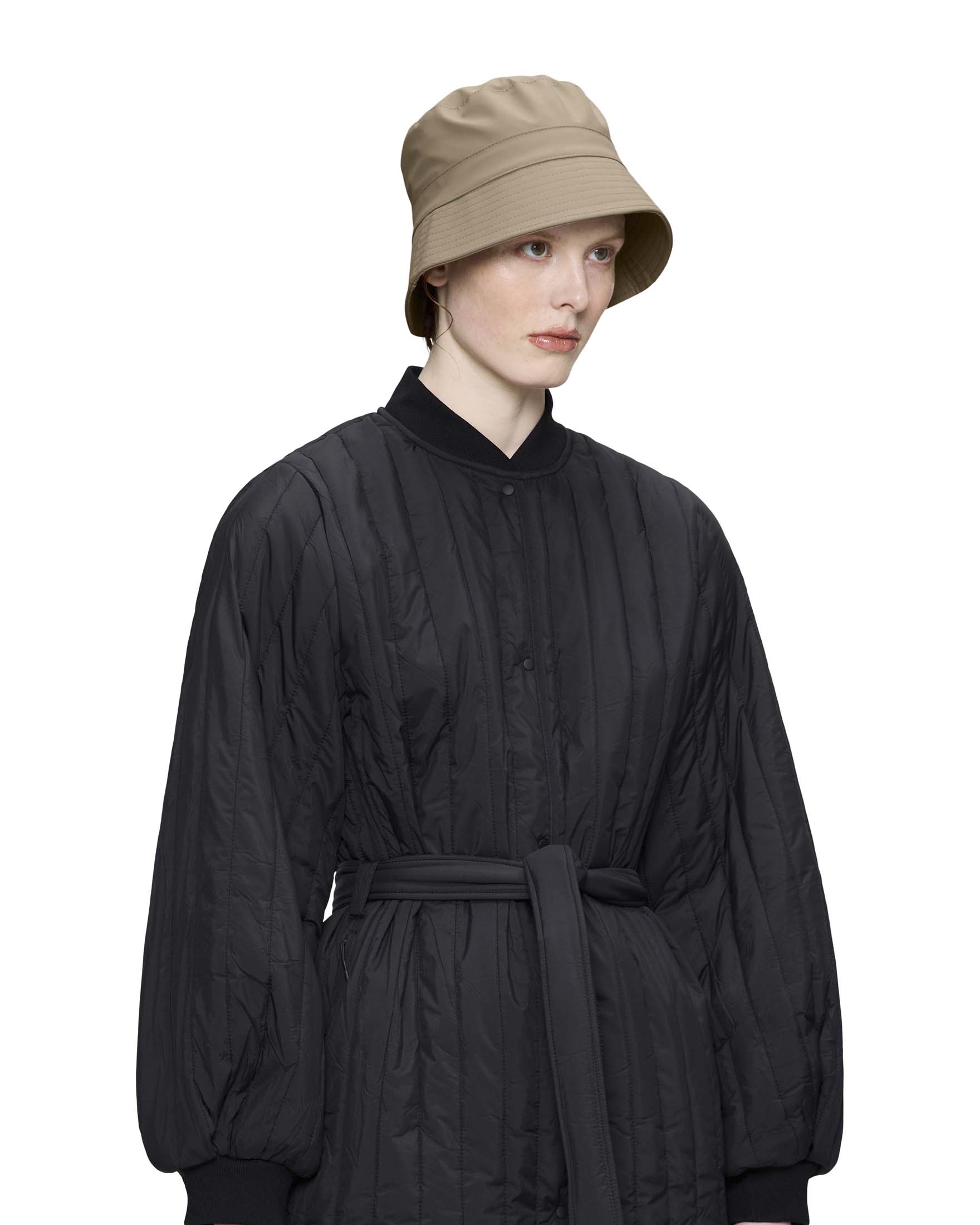 Cappello a pescatore da pioggia beige Bucket hat Rains image