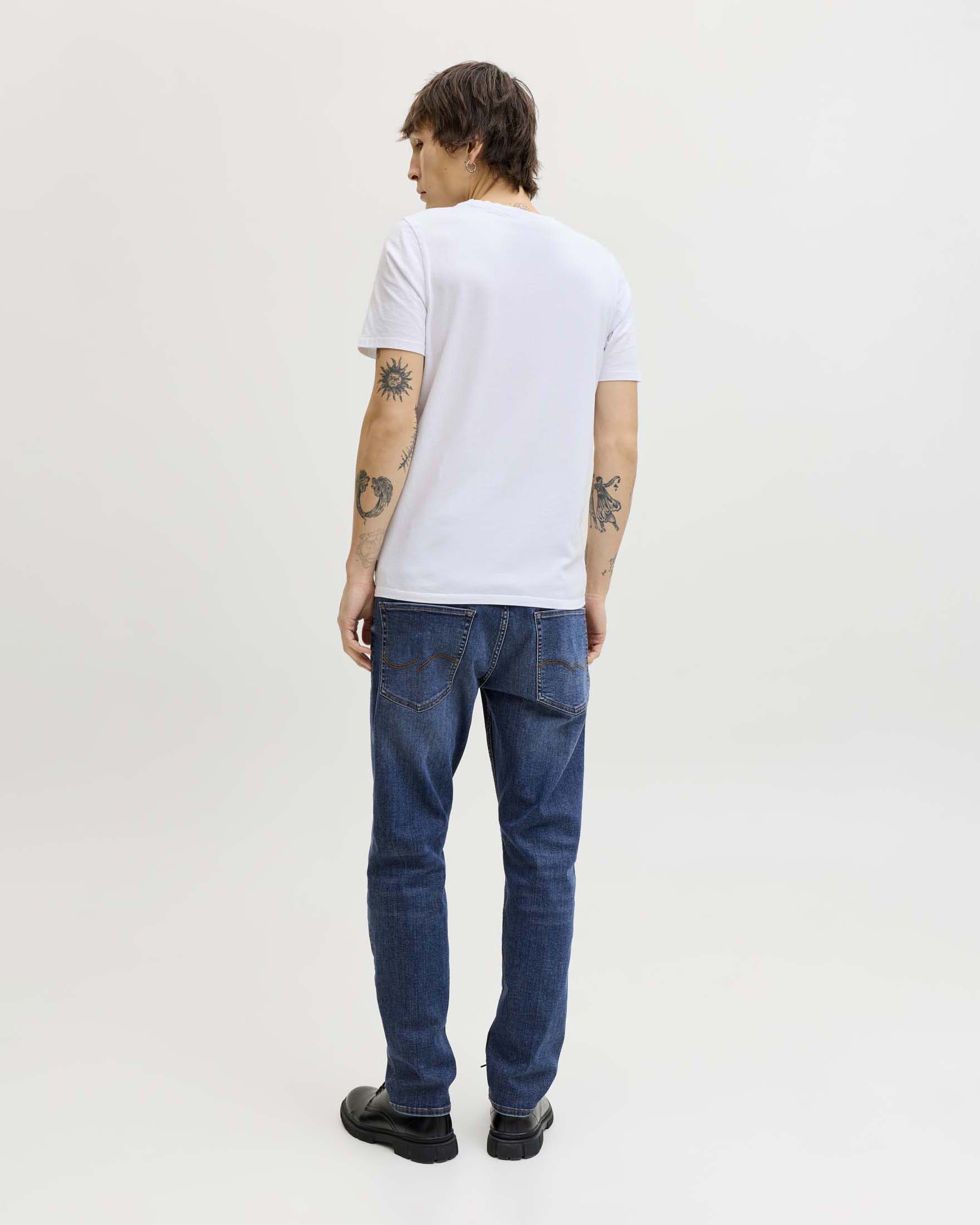 Jeans Jack & Jones tapered-fit medium wash in cotone stretch