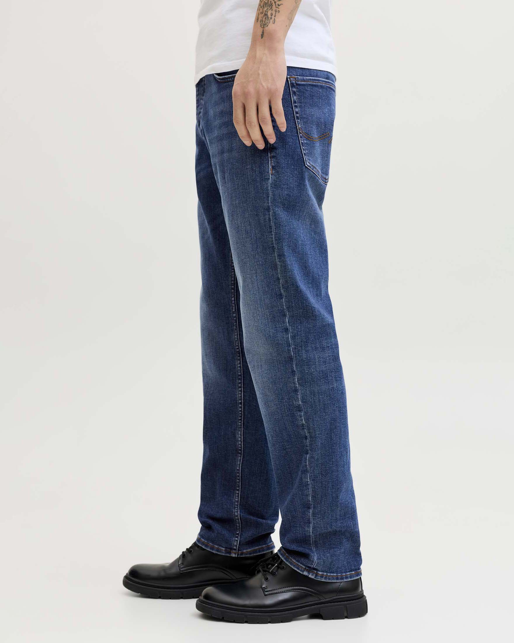 Jeans Jack & Jones tapered-fit medium wash in cotone stretch