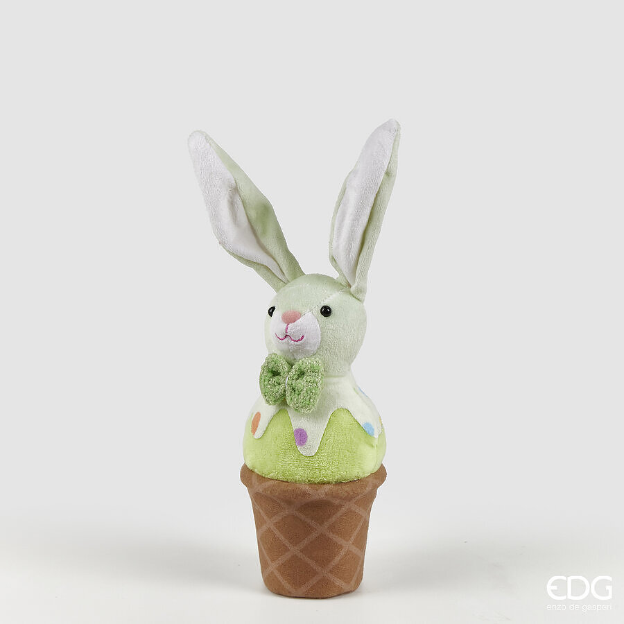 Decoro Gelato Coniglio Verde d.9 h.29 Edg