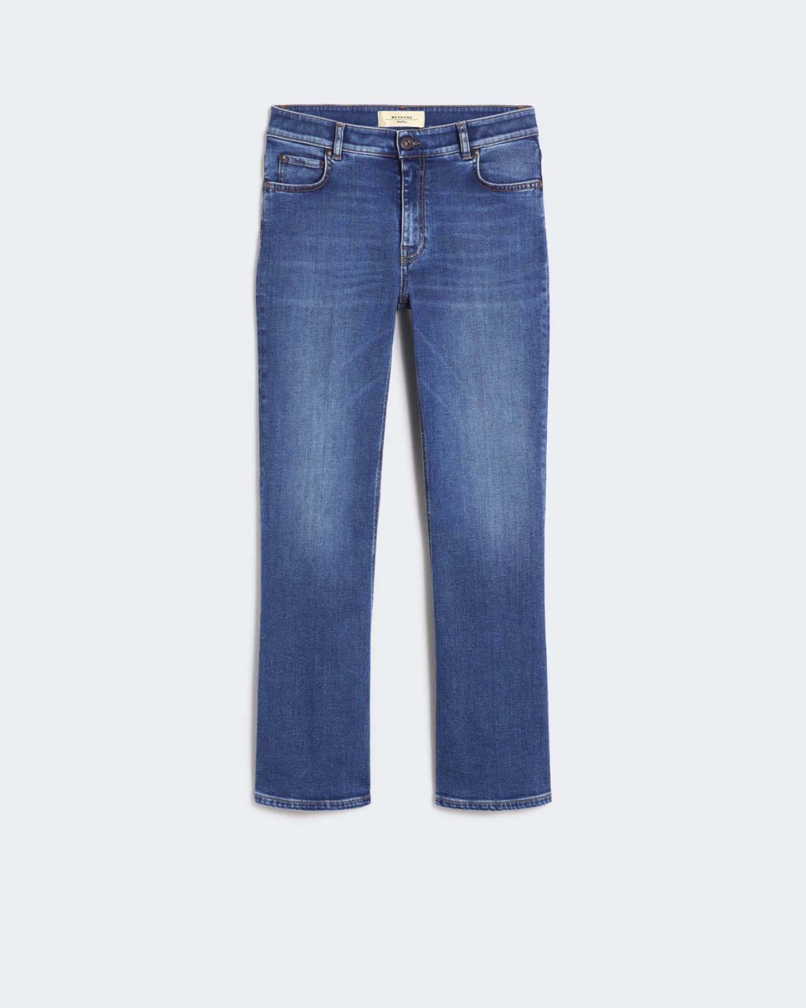 Jeans skinny Weekend Max Mara con taglio cropped alla caviglia in cotone stretch