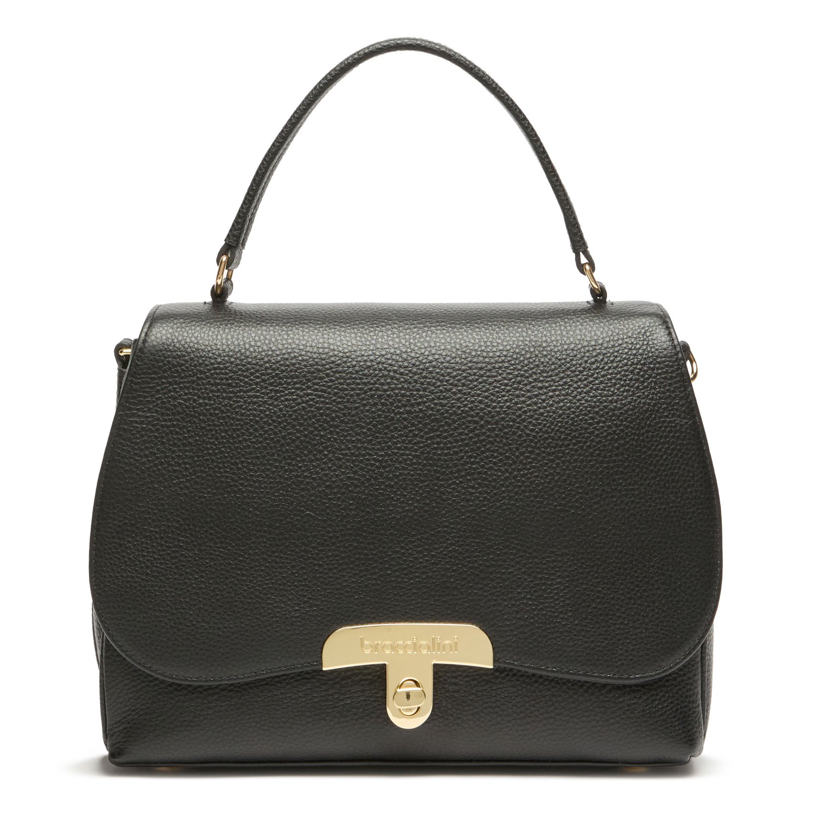 Michelle Borsa a mano e tracolla B19013 Nero
