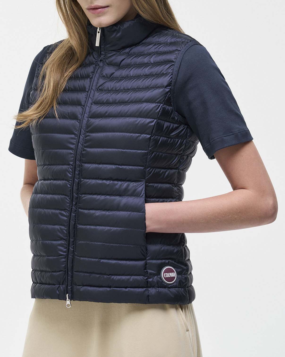 Piumino 50 grammi blu Colmar Originals con cappuccio