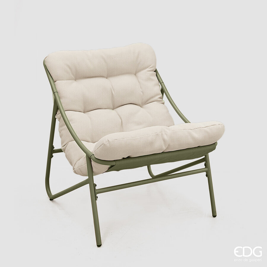 Poltrona Capitonnè Outdoor 65,5x85x82,5h Edg