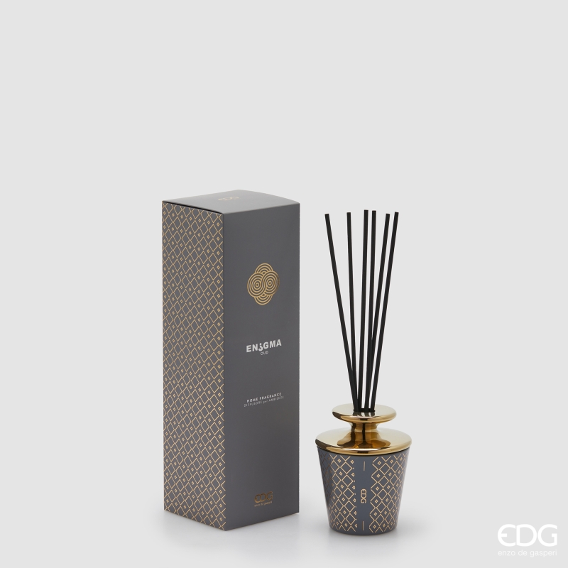 Diffusore Profumo a Bastoncini Enigma Collection Oud 200 ml. Edg
