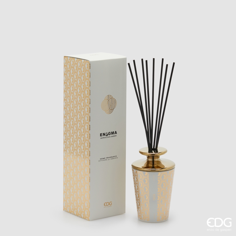 Diffusore Profumo a Bastoncini Enigma Collection Moroccan Amber 400 ml. Edg