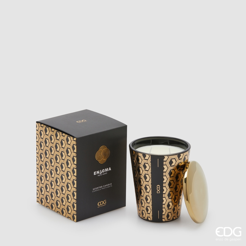 Candela Profumata Enigma Collection Pepe Nero 360 gr. Edg