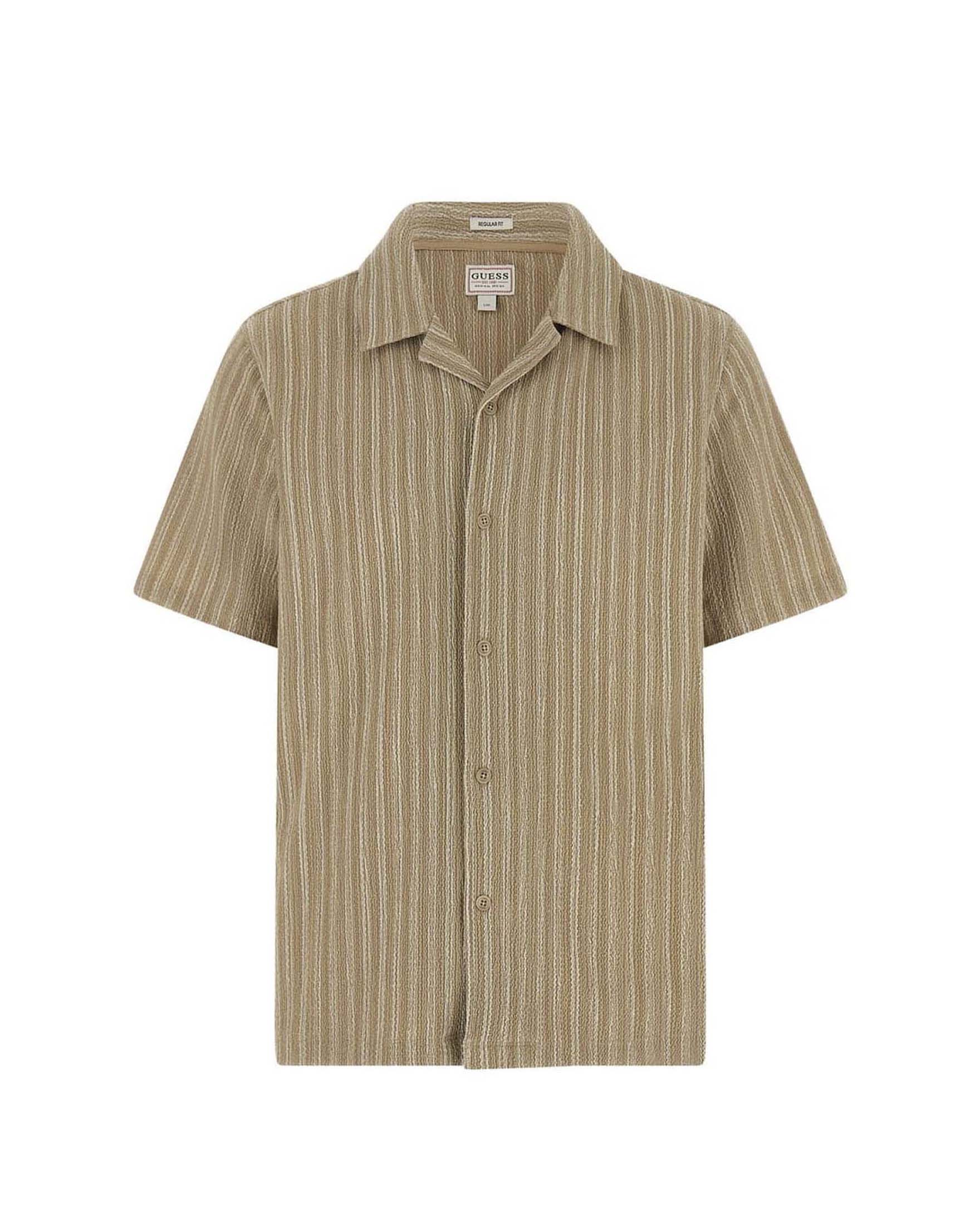 GUESS® Camicia in maglia a righe Uomo
